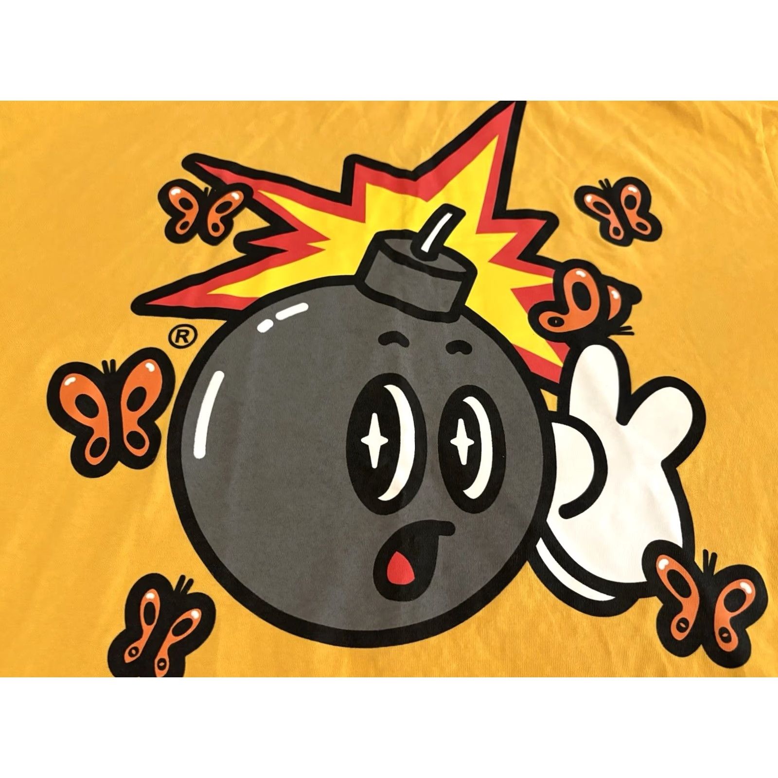 The Hundreds The Hundreds x Felt Yellow Bomb Tee Shirt Large Size US L / EU 52-54 / 3 - 2 Thumbnail