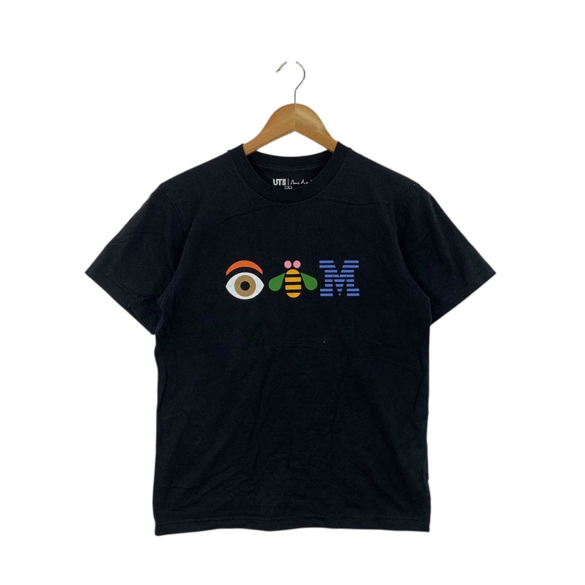 Uniqlo UNIQLO x PAUL RAND IBM Rebus Design Logo Tee Shirt Top Size S / US 4 / IT 40 - 3 Thumbnail