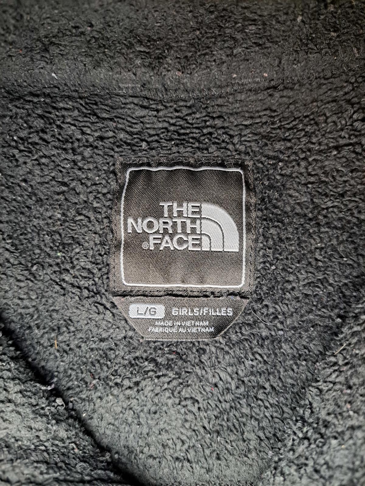 The North Face North Face Denali Fleece Jacket Girls Large Black Full Zip Size L / US 10 / IT 46 - 2 Thumbnail