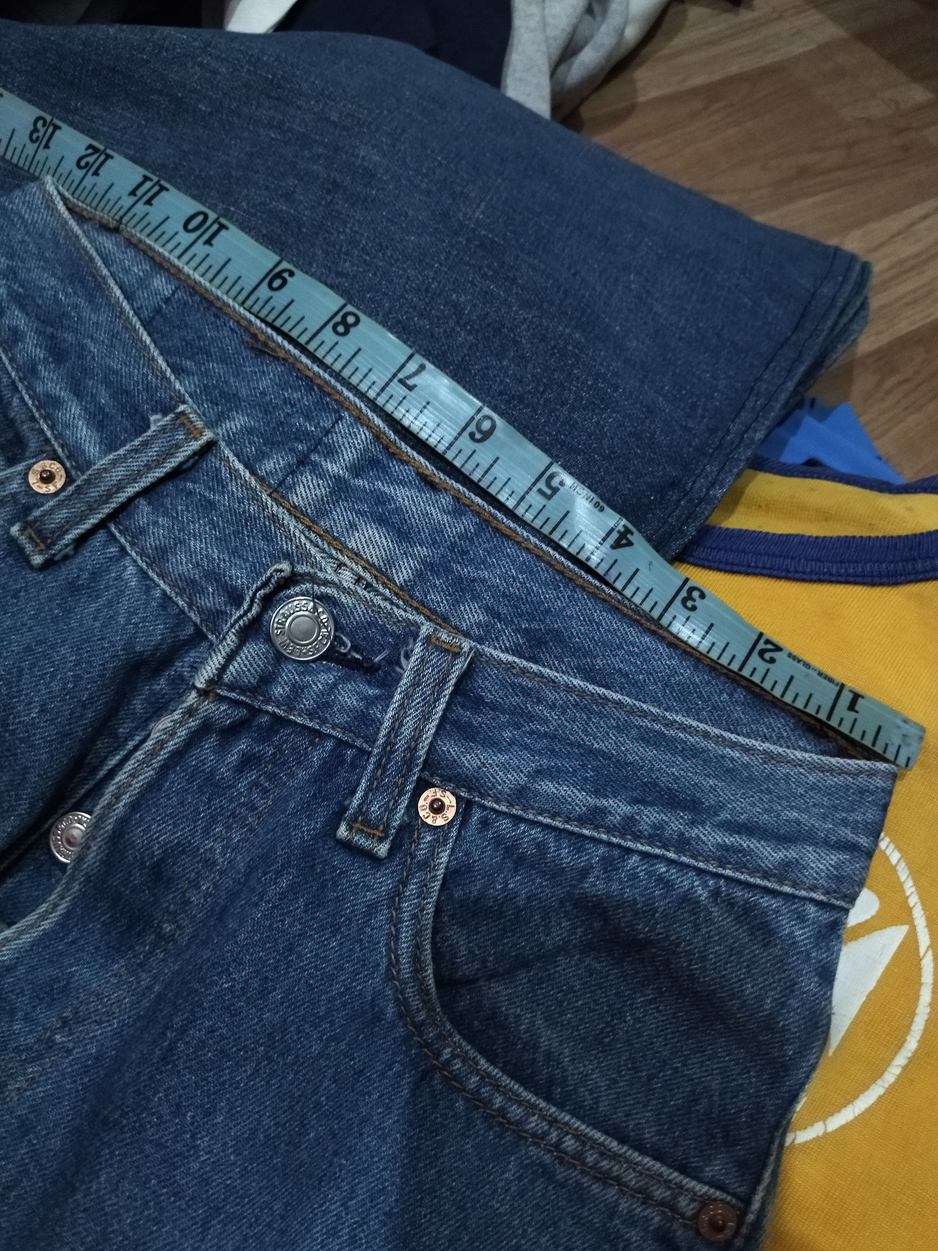 Levi's × Vintage Vintage 501 Levis 1990s Made in USA Size 24" / US 00 / IT 34 - 6 Thumbnail