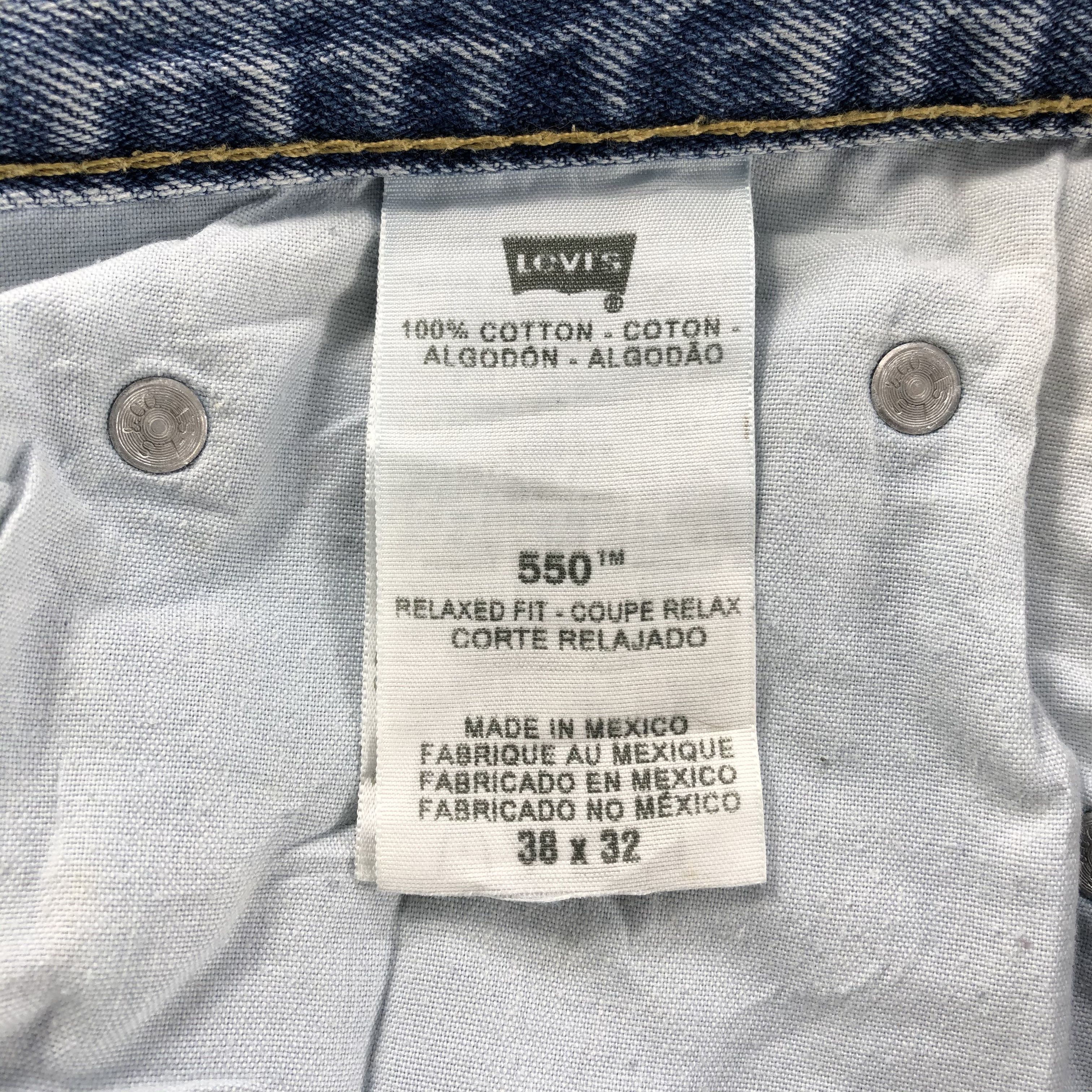 Levi's Vintage Light Wash Levis 550 Jeans- J1358 Size US 39 - 9 Thumbnail