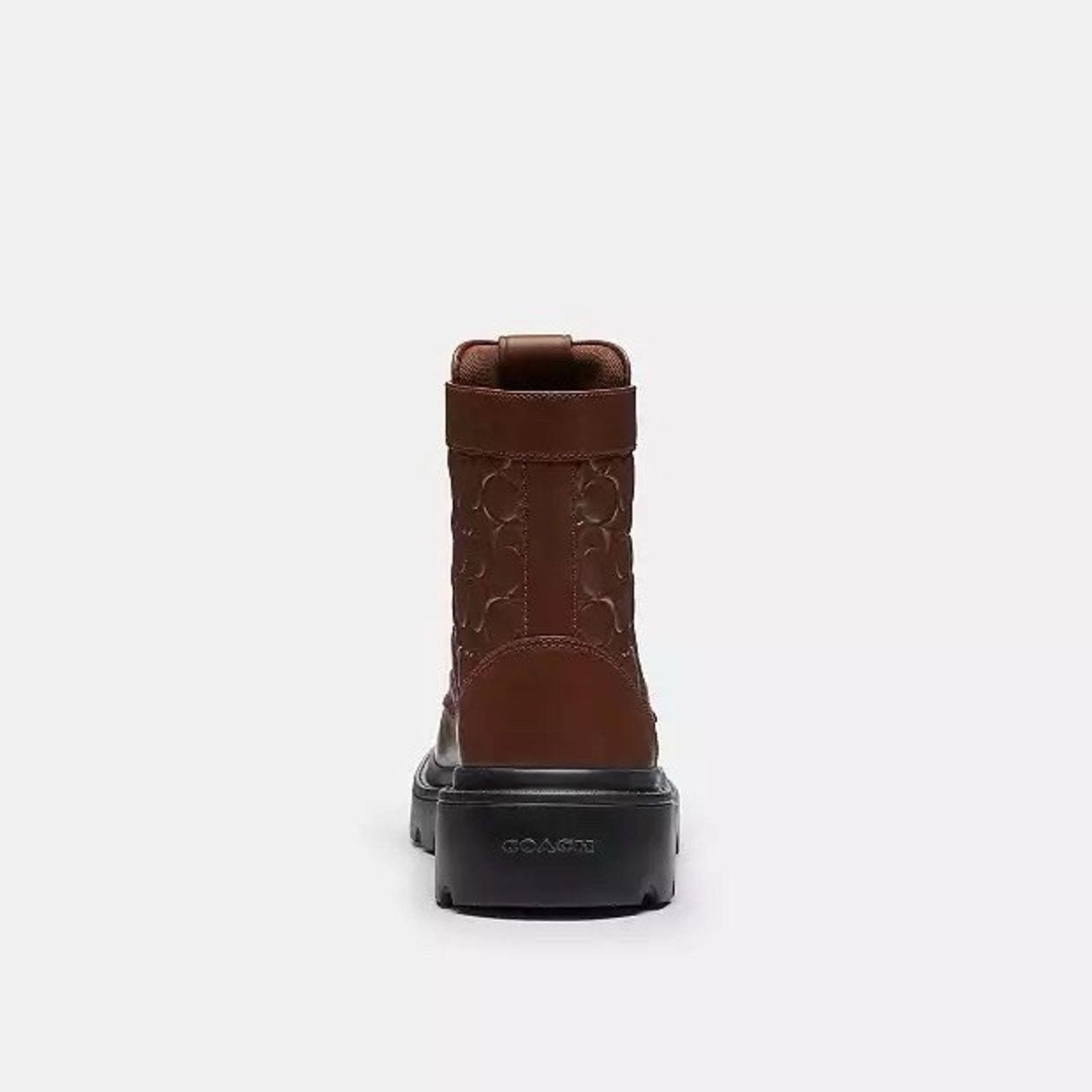 Coach NWT Coach Men's Combat Boot Leather Vintage Brown CCW08 us 9 Size US 9 / IT 39 - 9 Thumbnail