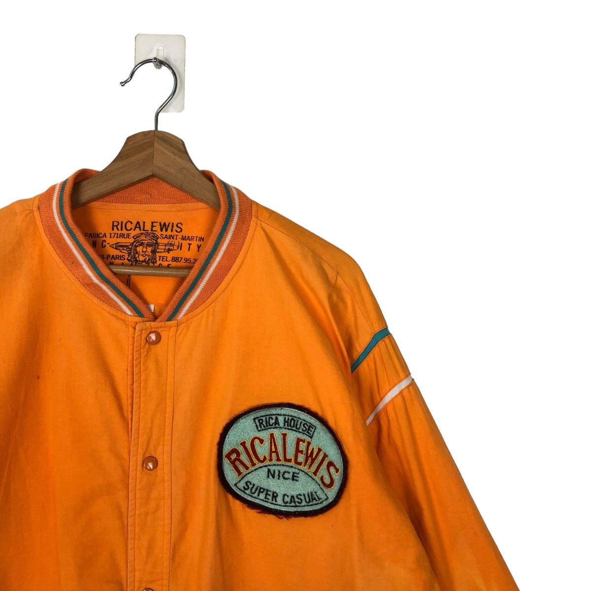 Japanese Brand 🔥VINTAGE BOMBER JACKET RICALEWIS SAINT MARTIN JAPAN Size US L / EU 52-54 / 3 - 5 Thumbnail