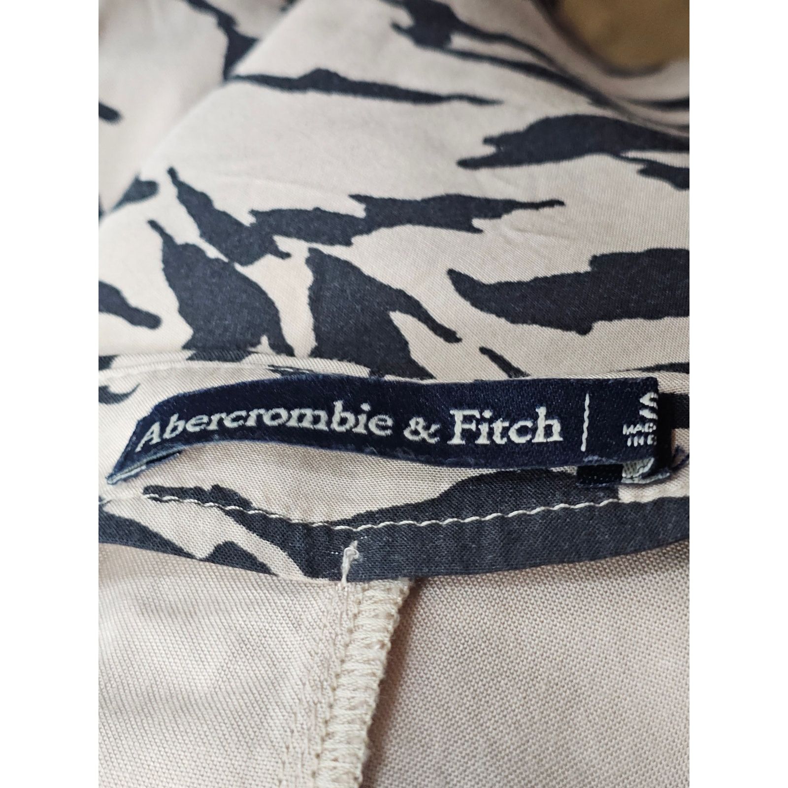 Abercrombie & Fitch Abercrombie & Fitch Tiger Animal Print Mini Skirt S 3486 Size 27" / US 4 / IT 40 - 3 Thumbnail