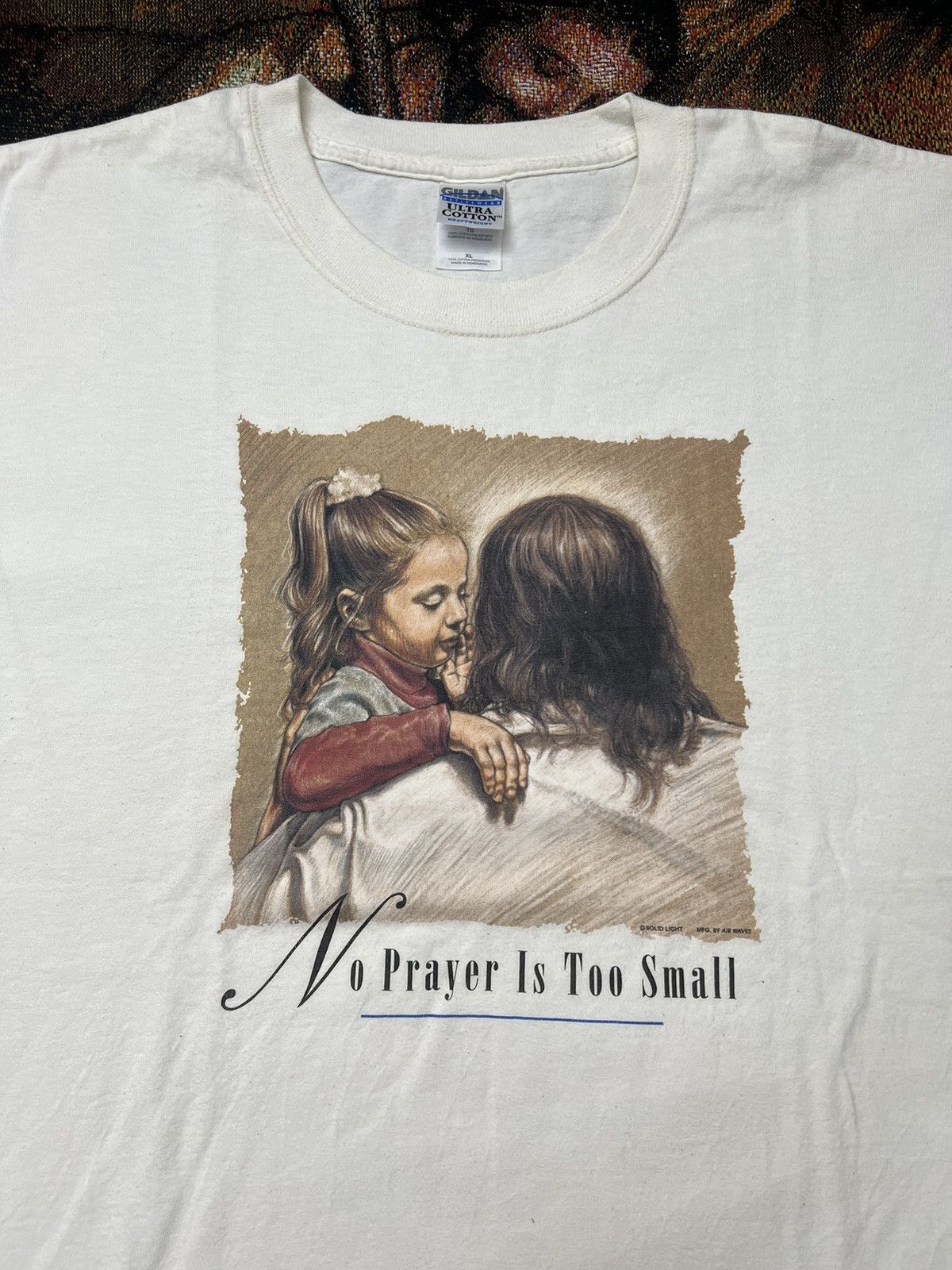 Vintage Vintage Jesus Tee Size US XL / EU 56 / 4 - 1 Thumbnail