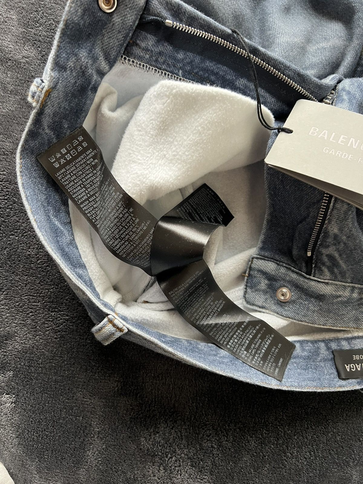 Balenciaga Balenciaga Trompe Loeil Pants Size US 32 / EU 48 - 10 Thumbnail