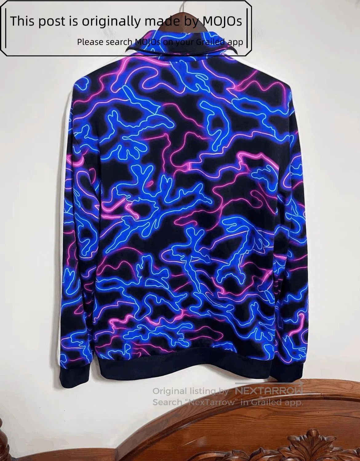 Valentino Valentino Neon Camo Sports Jacket. Size US L / EU 52-54 / 3 - 2 Thumbnail