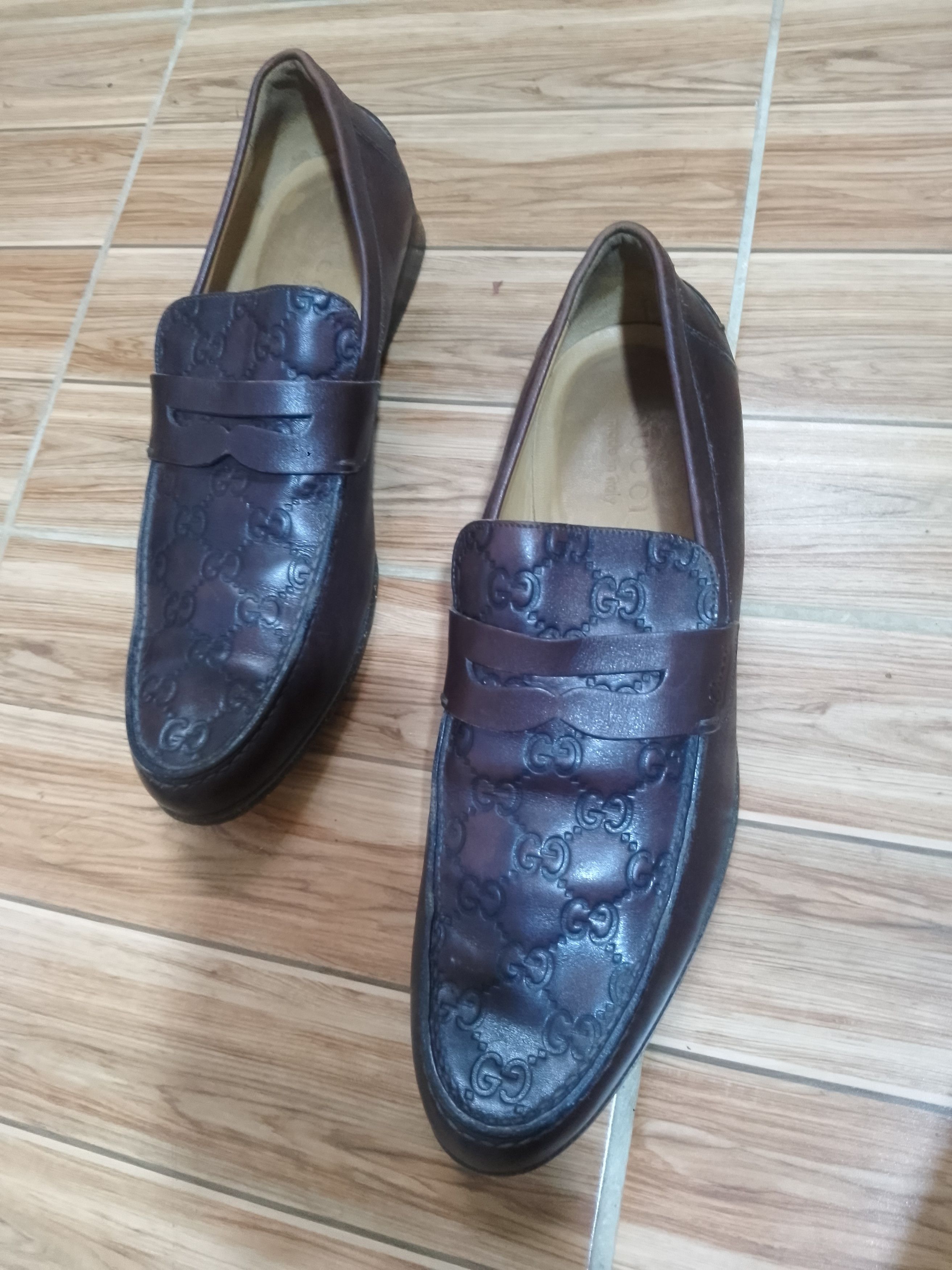 Gucci Guccissima by Tom Ford brown loafers Size US 8 / EU 41 - 1 Thumbnail