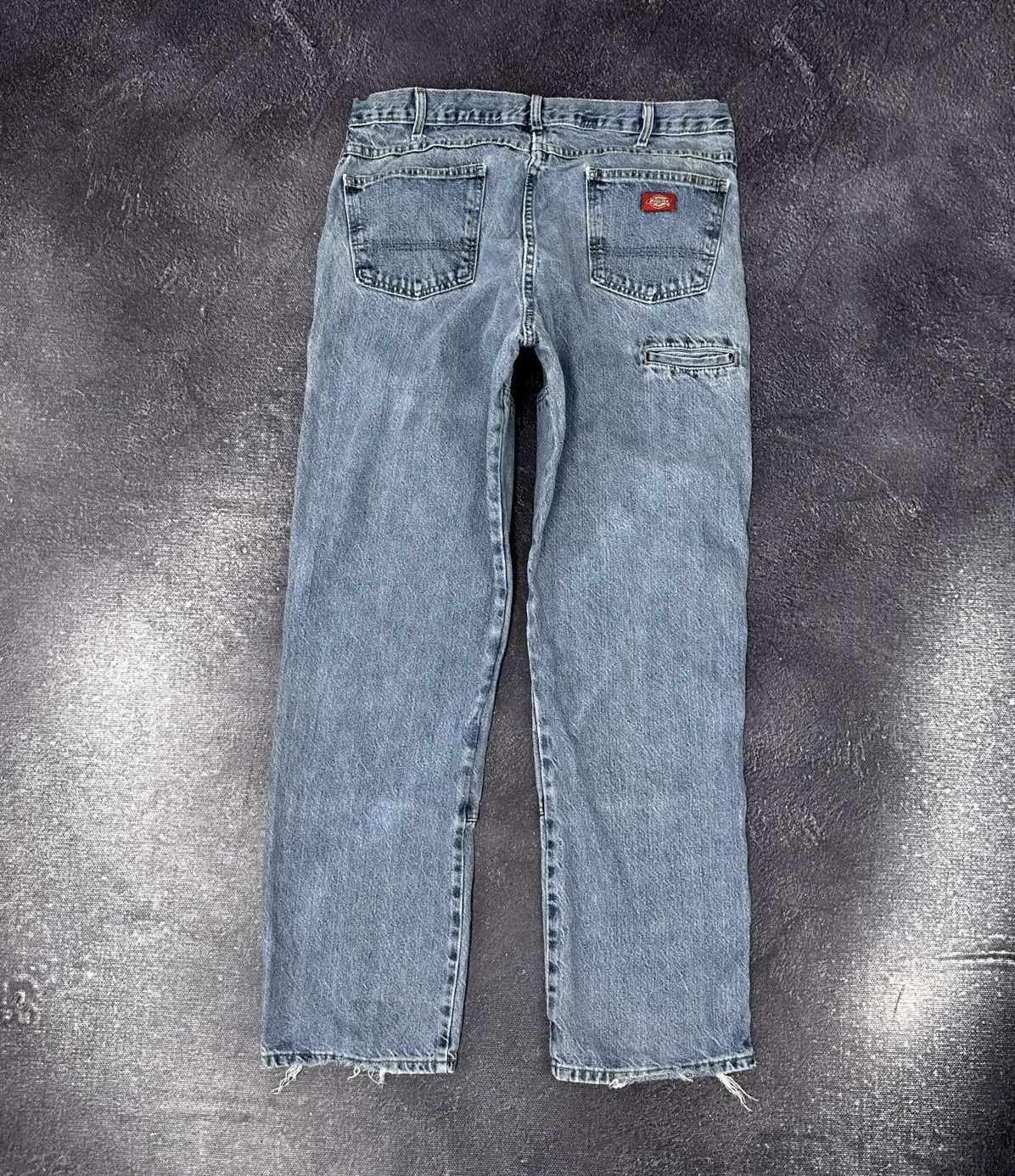 Dickies × Vintage Vintage Dickies Double Knee Denim Light Blue Work Hype Jeans Size US 36 / EU 52 - 2 Thumbnail