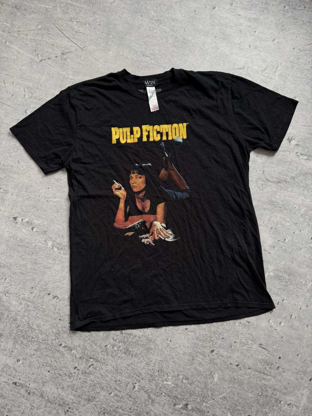 Vintage Pulp Fiction GIRL film 00s Size US L / EU 52-54 / 3 - 1 Thumbnail