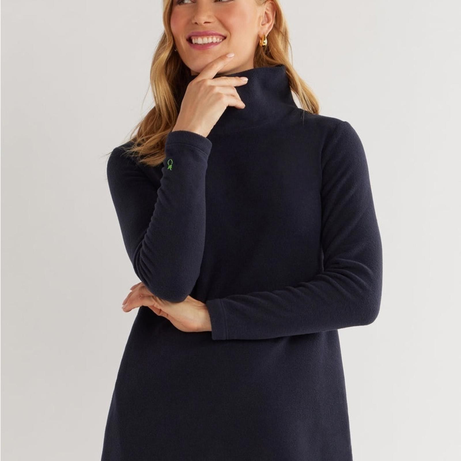 Designer Cobble Hill Turtleneck in Vello Fleece Dudley Stephens Size S / US 4 / IT 40 - 4 Thumbnail