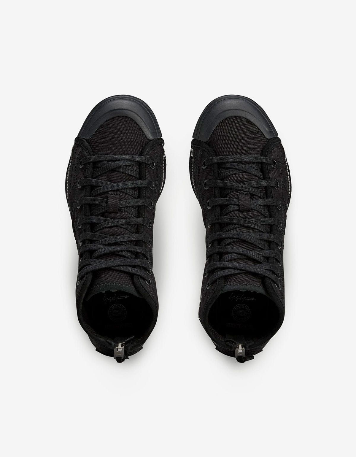Y-3 Y-3 Neighborhood Nizza Hi Black Trainers Size US 7 / EU 40 - 4 Thumbnail