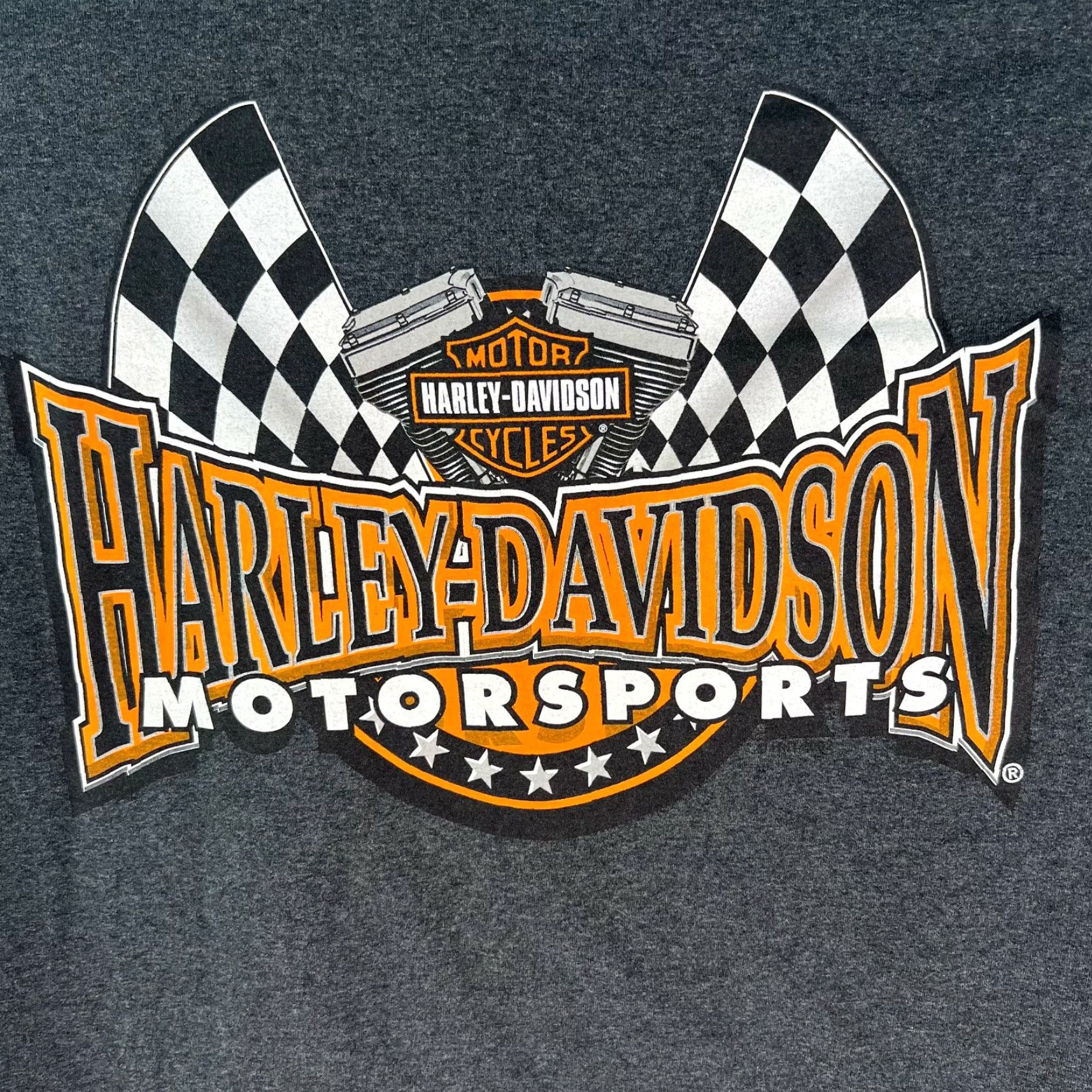 Harley Davidson VINTAGE Harley-Davidson Motorsports 2002 Graphic T-Shirt Men’s XL Gray Motorcycle Size US XL / EU 56 / 4 - 2 Thumbnail
