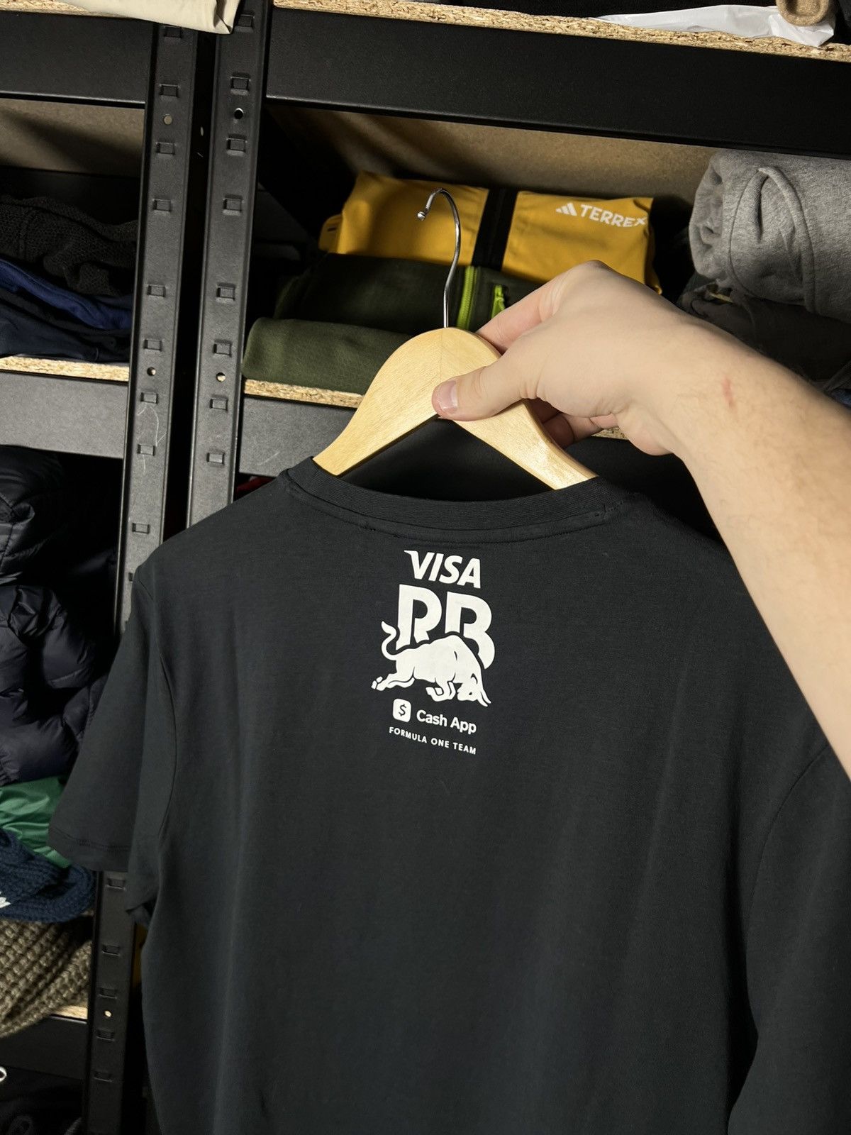 Hugo HUGO Red Bull Racing F1 T-Shirt Visa Cash App Black Y2K Size US S / EU 44-46 / 1 - 9 Thumbnail