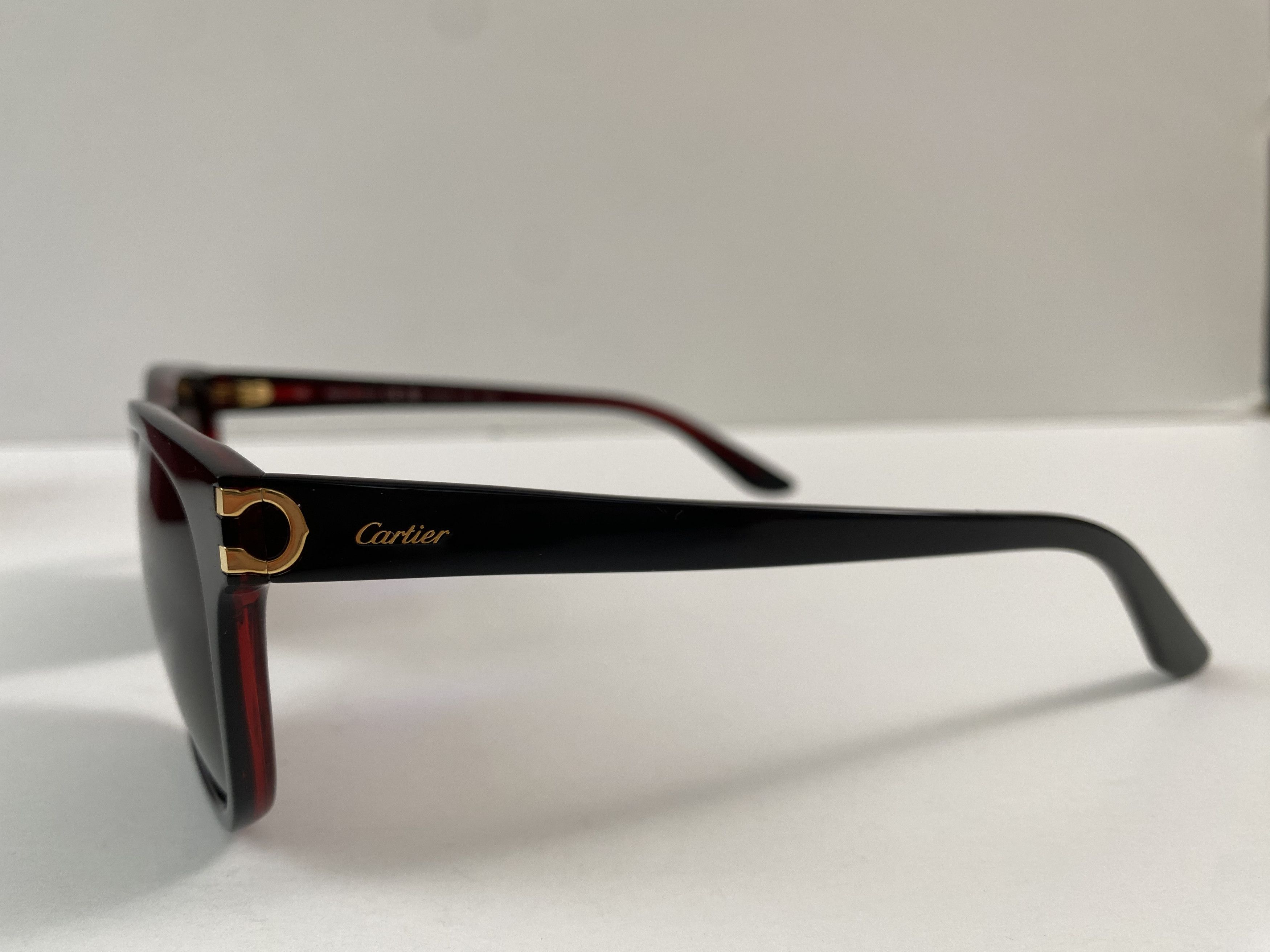 Cartier Cartier Square Frame Sunglasses Size ONE SIZE - 8 Thumbnail
