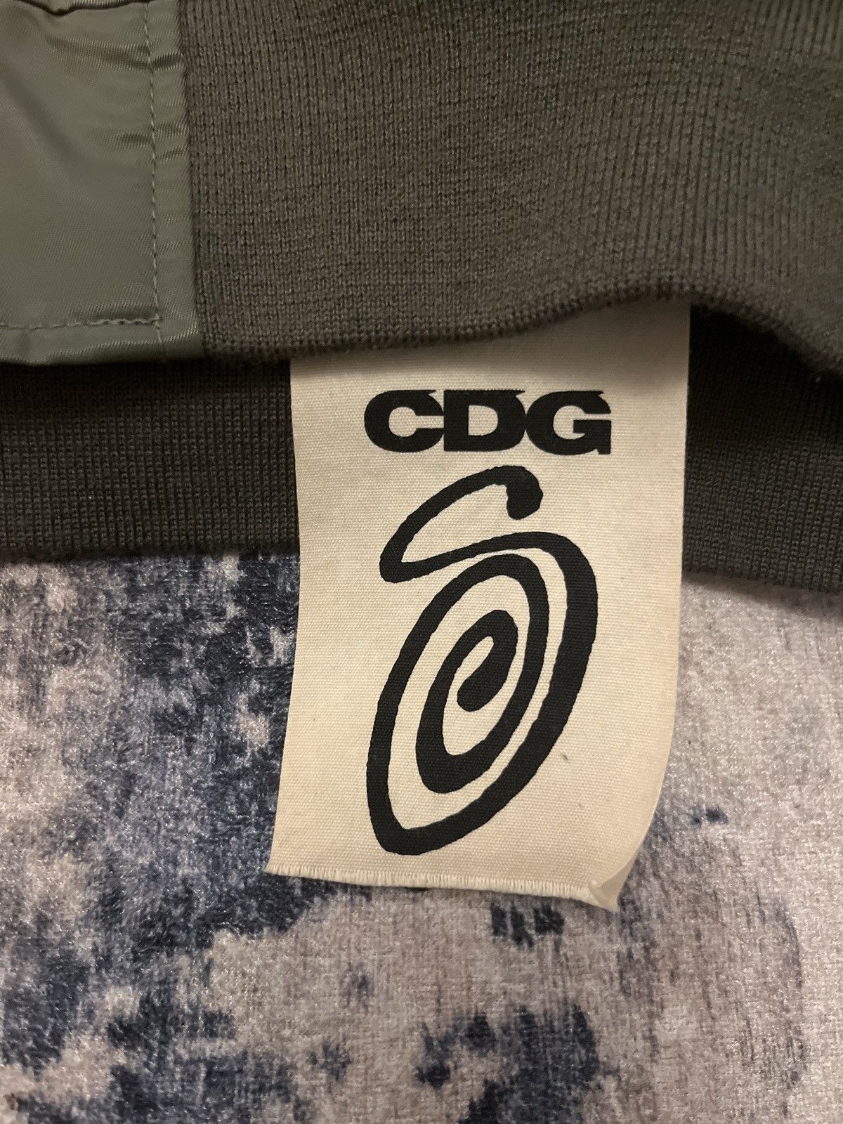 Comme des Garcons × Stussy CDG Stussy MA-1 Jacket Size US S / EU 44-46 / 1 - 6 Thumbnail