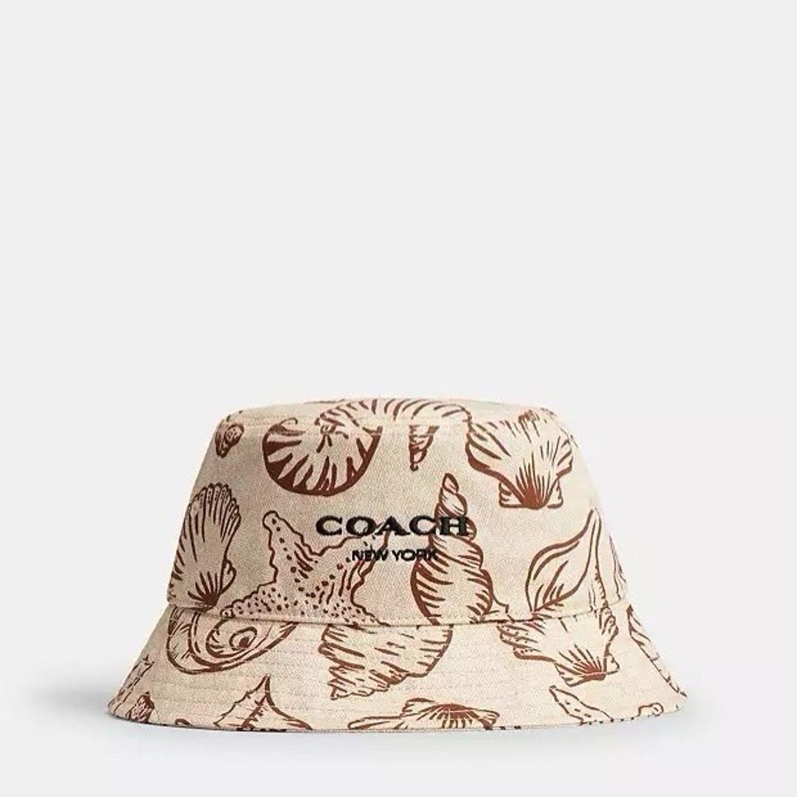 Coach NWT Coach women's Jumbo Seashell Bucket Hat CBO66 Size ONE SIZE - 6 Thumbnail
