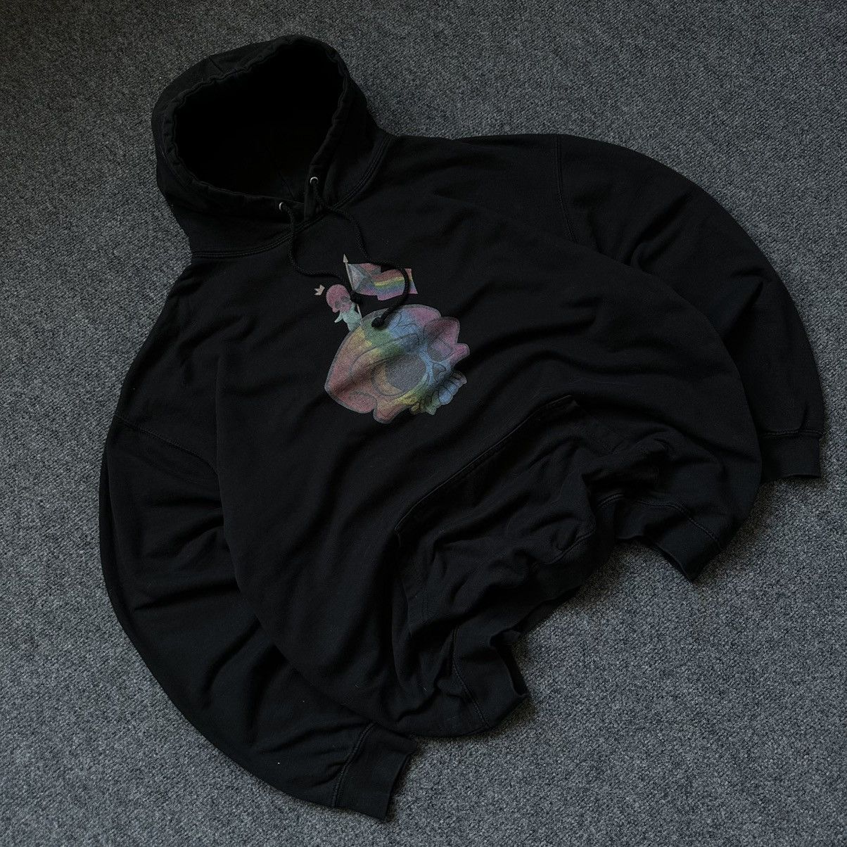 Y/Project VTG lgbt Unsubtle Skulls Hoodie Big Logo Size XXL Band Rock Size US XXL / EU 58 / 5 - 5 Thumbnail