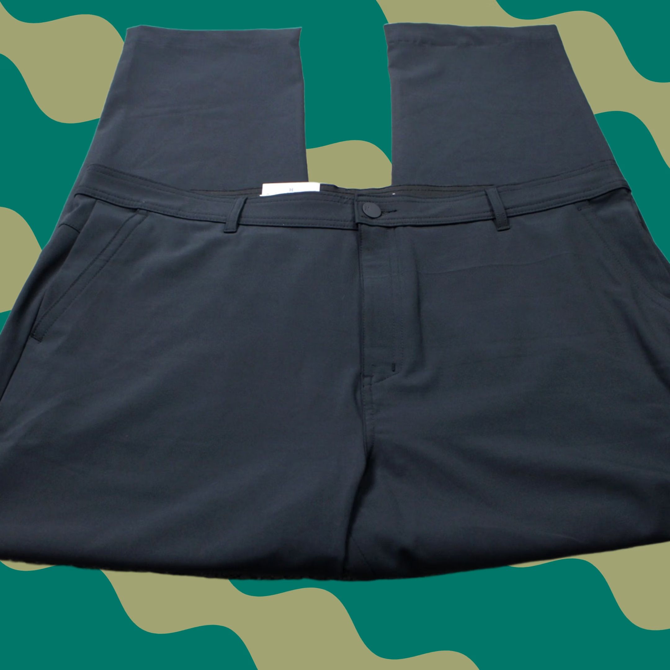 Hurley Hurley Pants Mens 40x32 Black Joggers Performance Poly Stretch Straight Leg NWT Casual PANTS Mens Black 40x32 Size US 40 / EU 56 - 1 Thumbnail