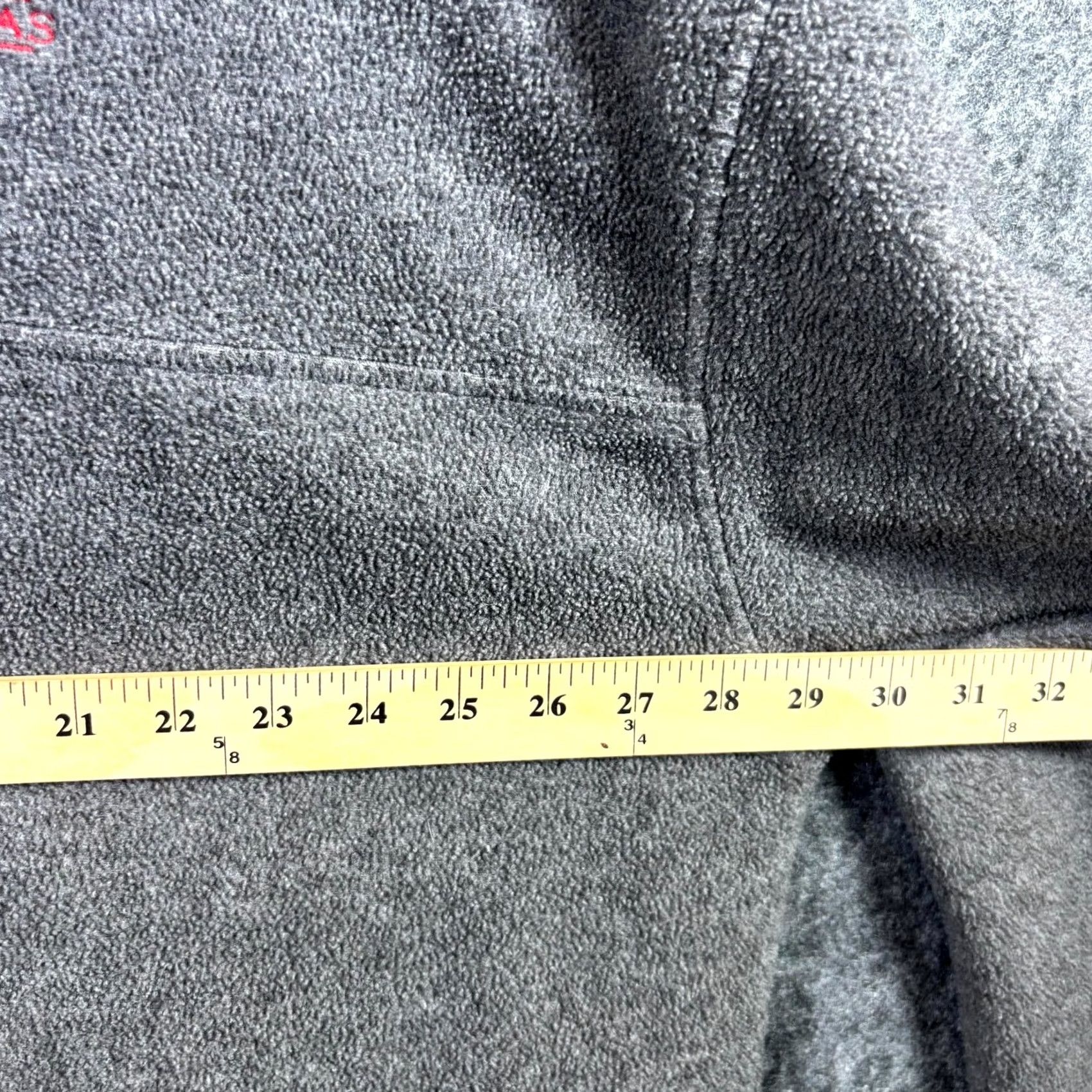 Vintage CH Outerwear Jacket Men's 3XL Gray Fleece 1/4 Zip Las Vegas Embroidered Travel Jacket Size US XXL / EU 58 / 5 - 2 Thumbnail