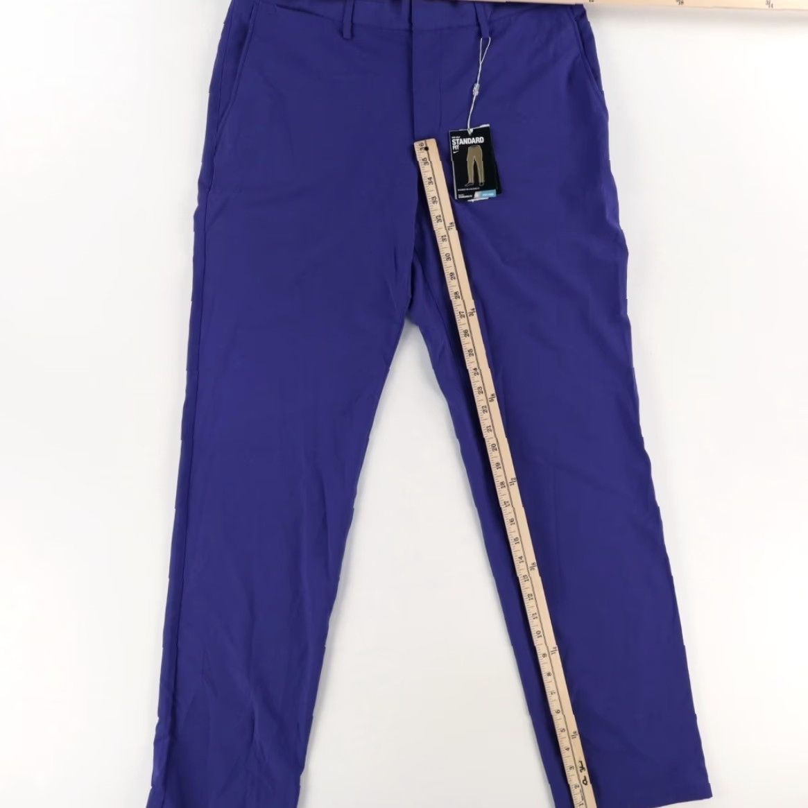 Nike Nike Golf Pants Blue Men's 34 Flat Front Dri-Fit High Stretch Polyester Microfiber Chino Casual Regular Fit Size US 34 / EU 50 - 3 Thumbnail