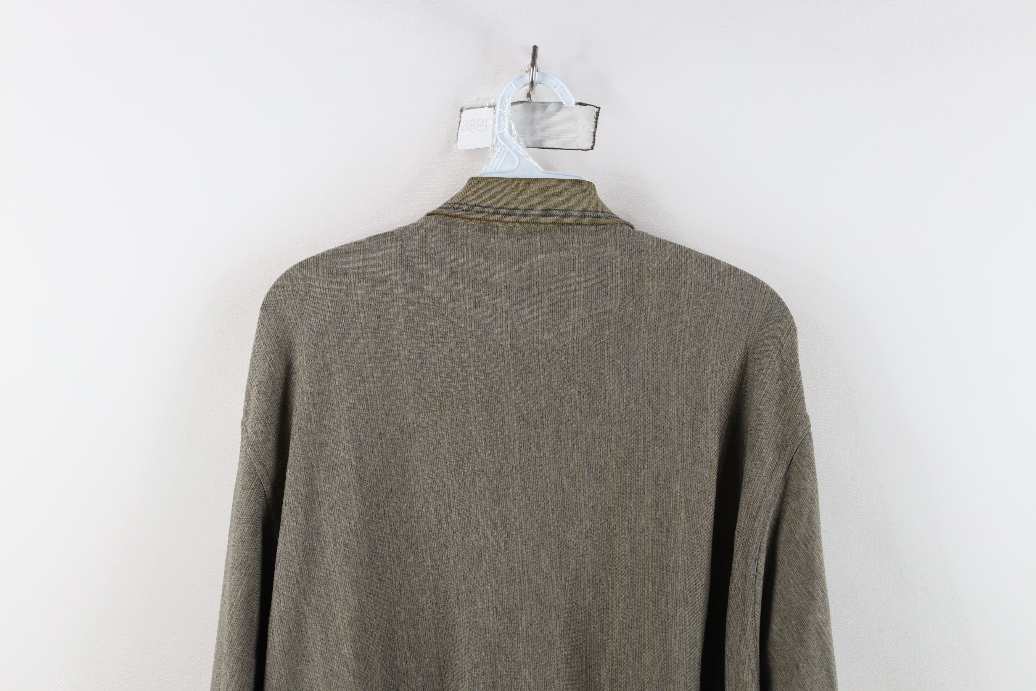 Vintage Vintage 90s Streetwear Knit Long Sleeve Rugby Polo Shirt Size US L / EU 52-54 / 3 - 14 Thumbnail