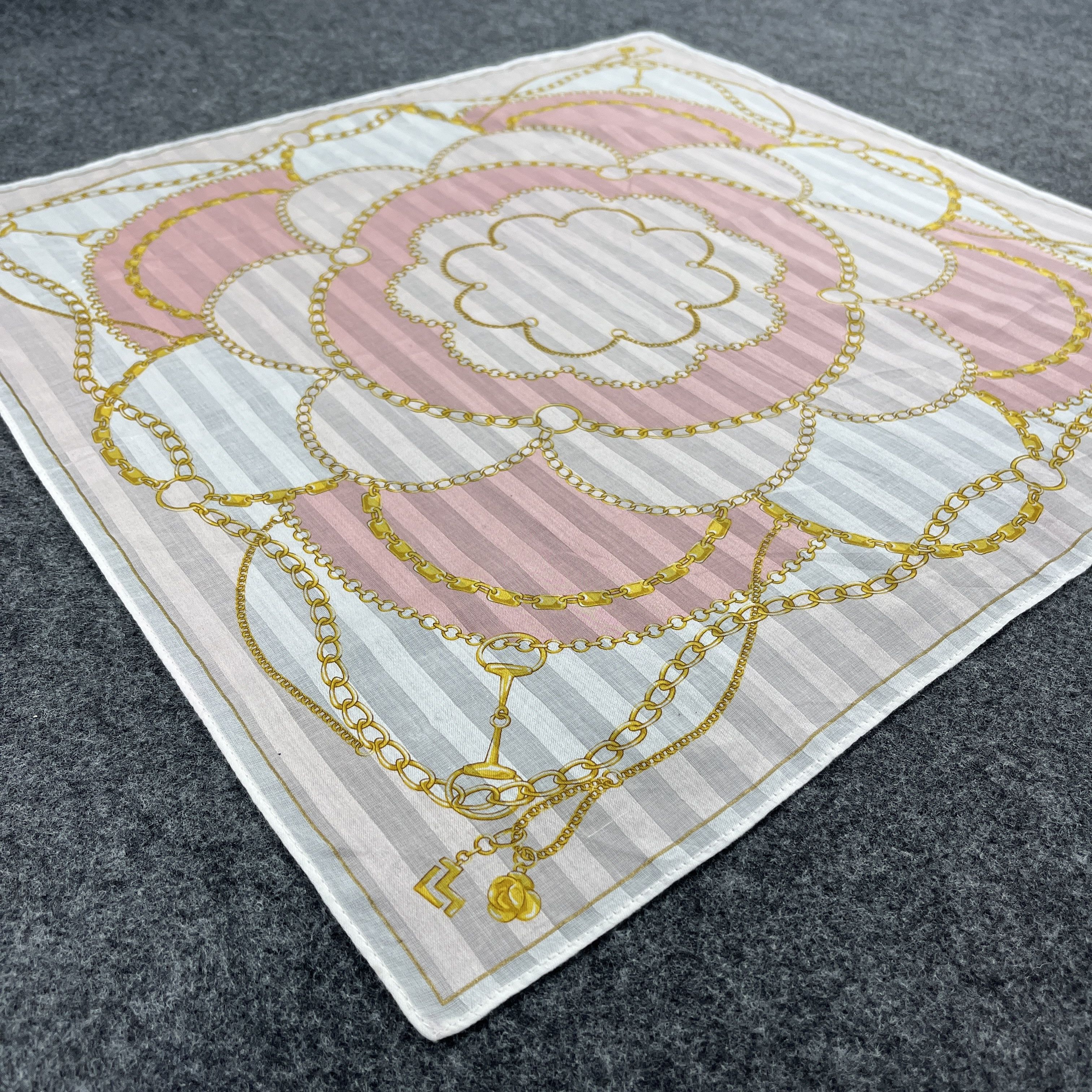 Mario Valentino × Vintage Mario Valentino Handkerchief / Bandana / Neckerchief B261 Size ONE SIZE - 4 Thumbnail