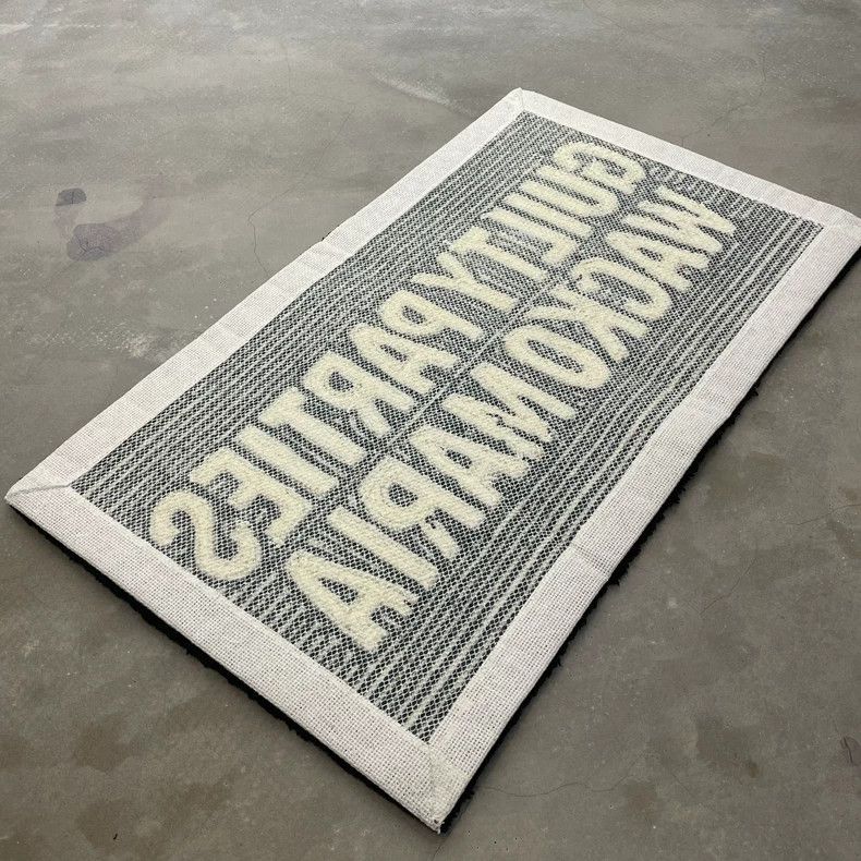 Wacko Maria wacko maria Black blanket 2503-Nextarrow Size ONE SIZE - 7 Thumbnail
