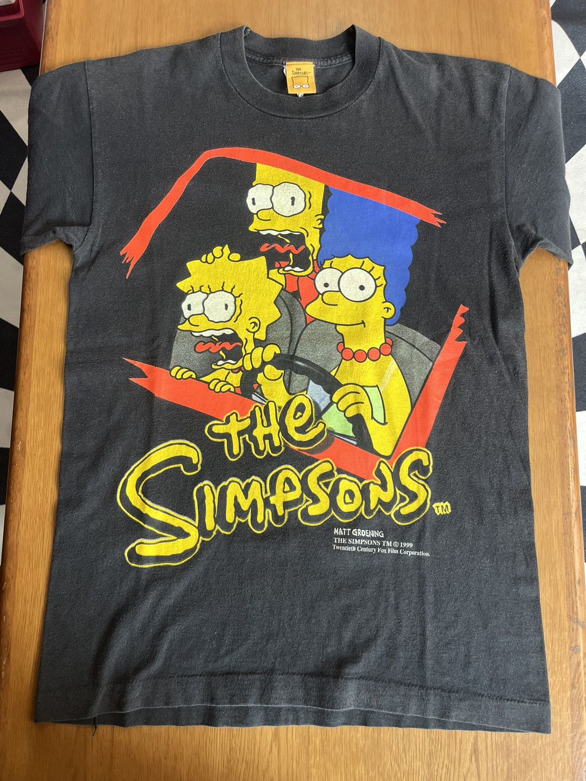 The Simpsons Vintage The SimpSons 1999’s Twentieth Century Fox Tshirt Size US M / EU 48-50 / 2 - 3 Thumbnail