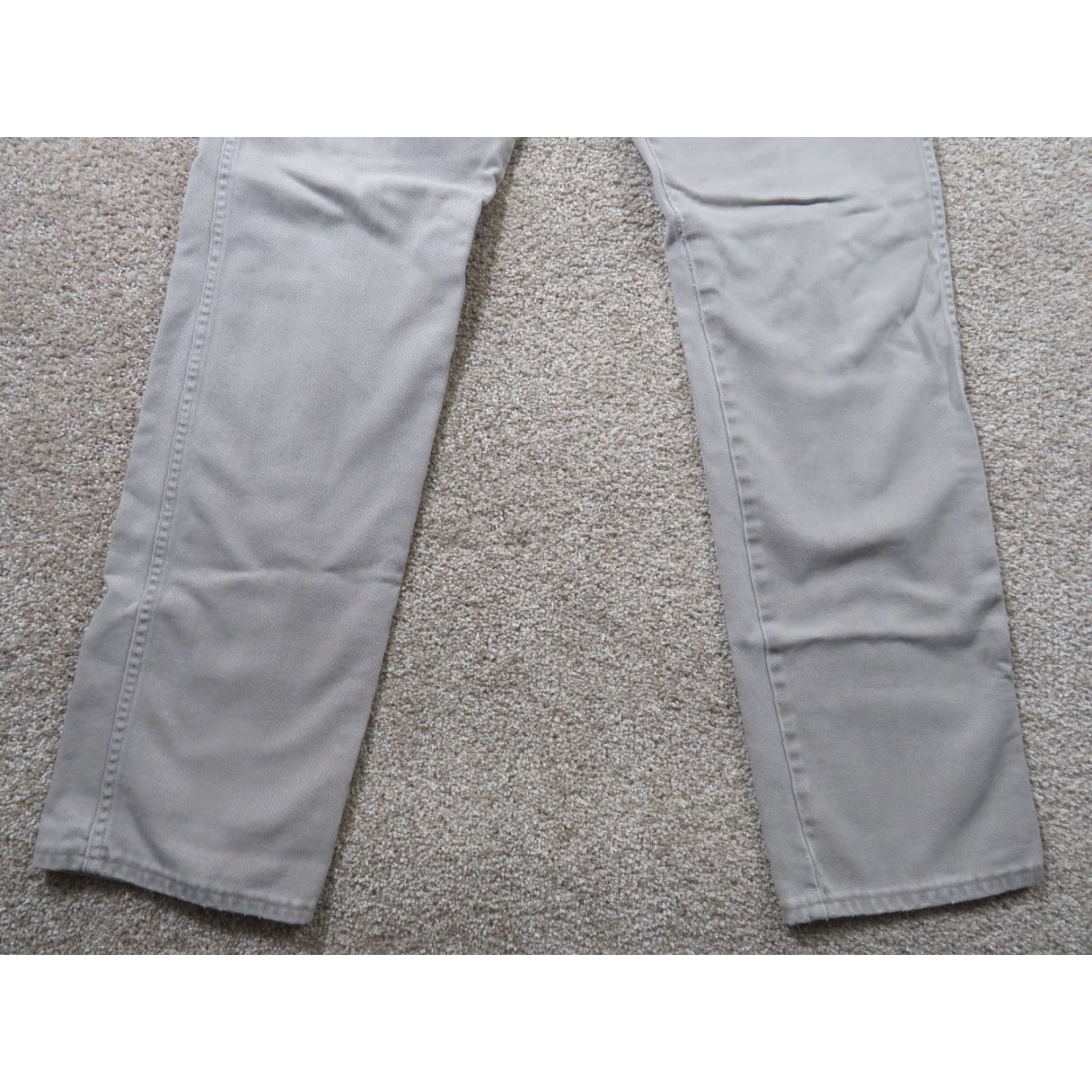 Wrangler VINTAGE Wrangler Jeans Men's 34x35.5 Tan Cowboy Cut Dark Denim 5-Pocket Logo Regular Straight Cowboy Mens Size US 34 / EU 50 - 2 Thumbnail