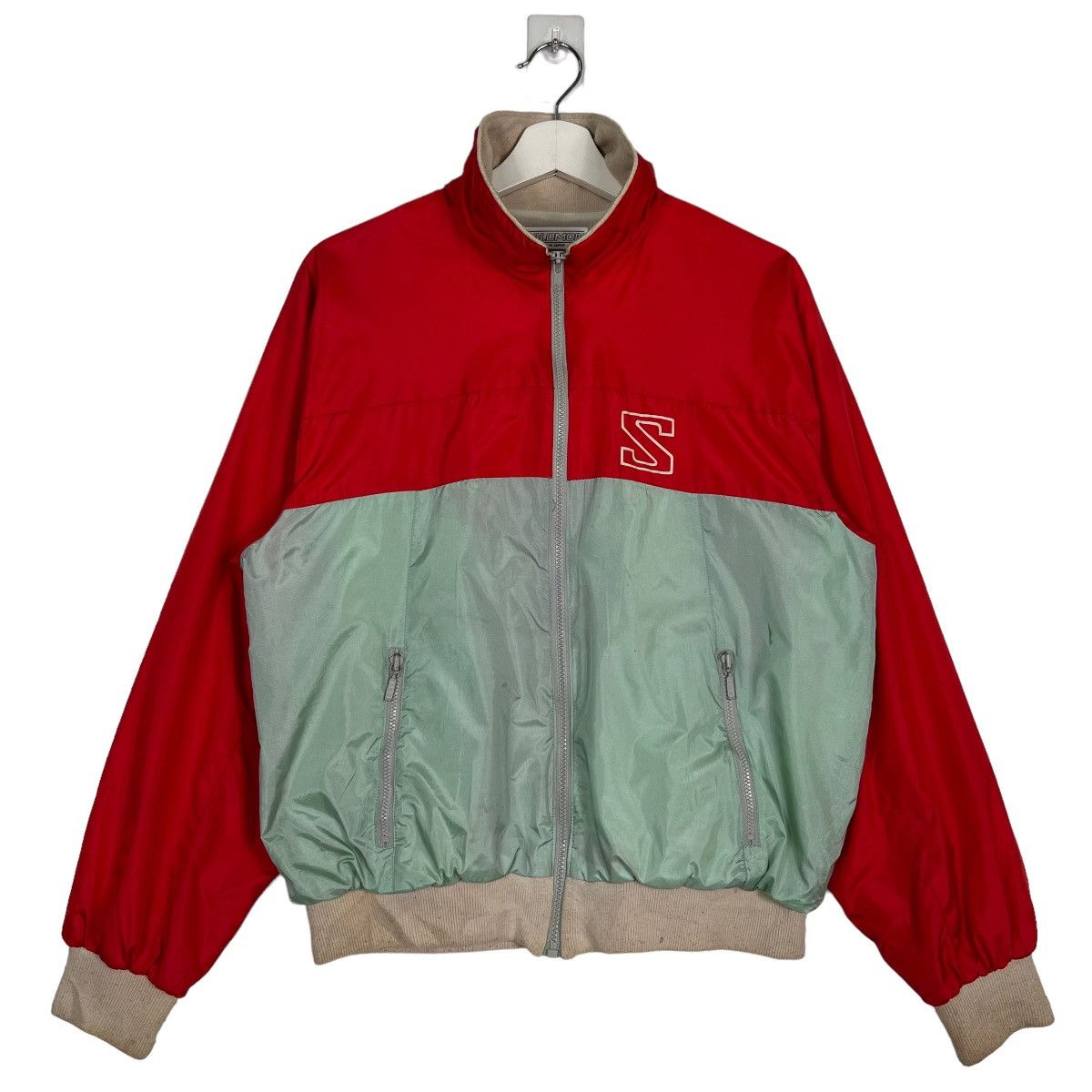 Salomon 🔥 VINTAGE SALOMON BOMBER JACKET Size US L / EU 52-54 / 3 - 1 Thumbnail