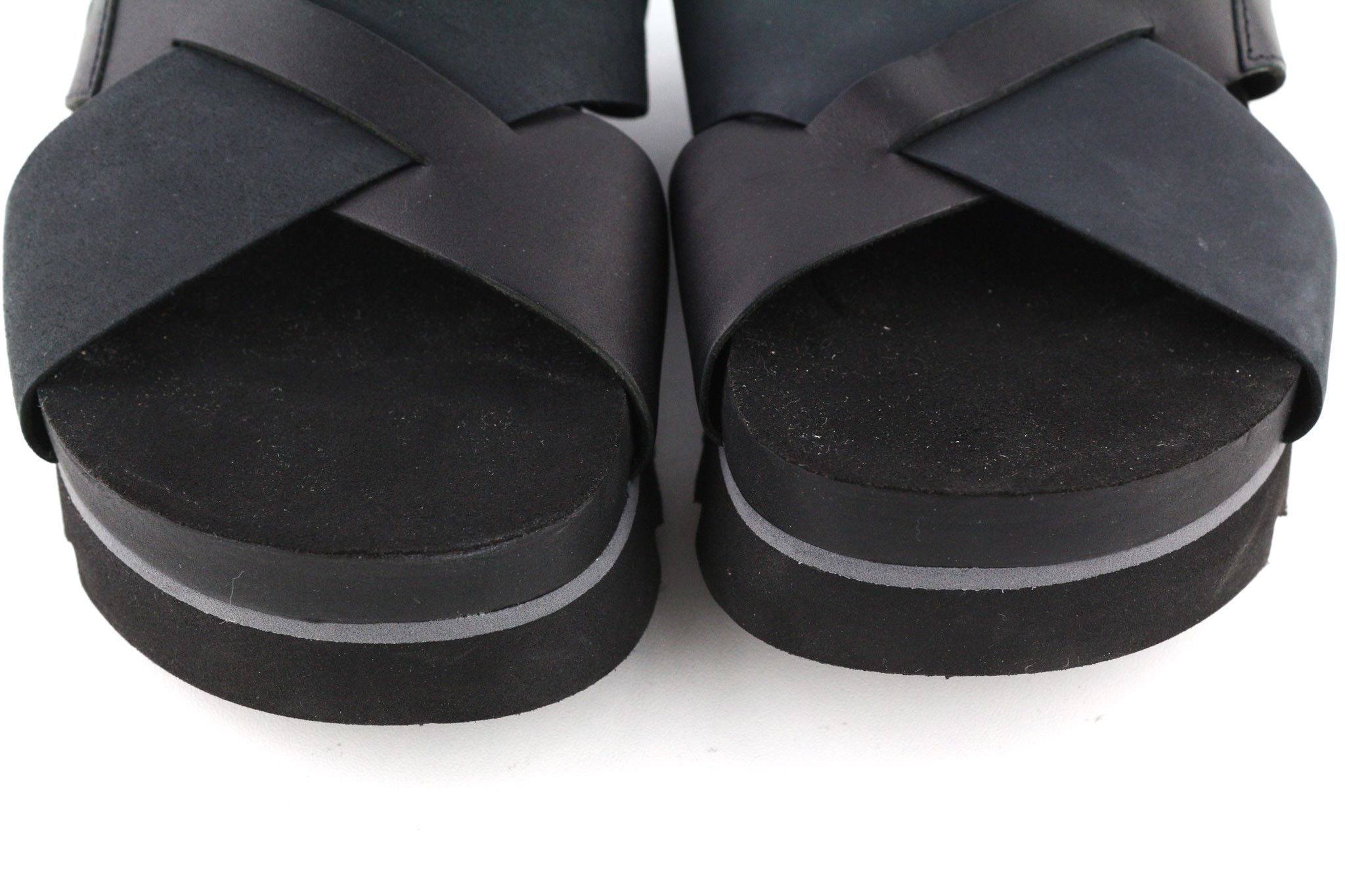 Timberland A23FE-A5734 EU37/38 Black Leather Summer Sandals 81144 Size US 7 / IT 37 - 5 Thumbnail