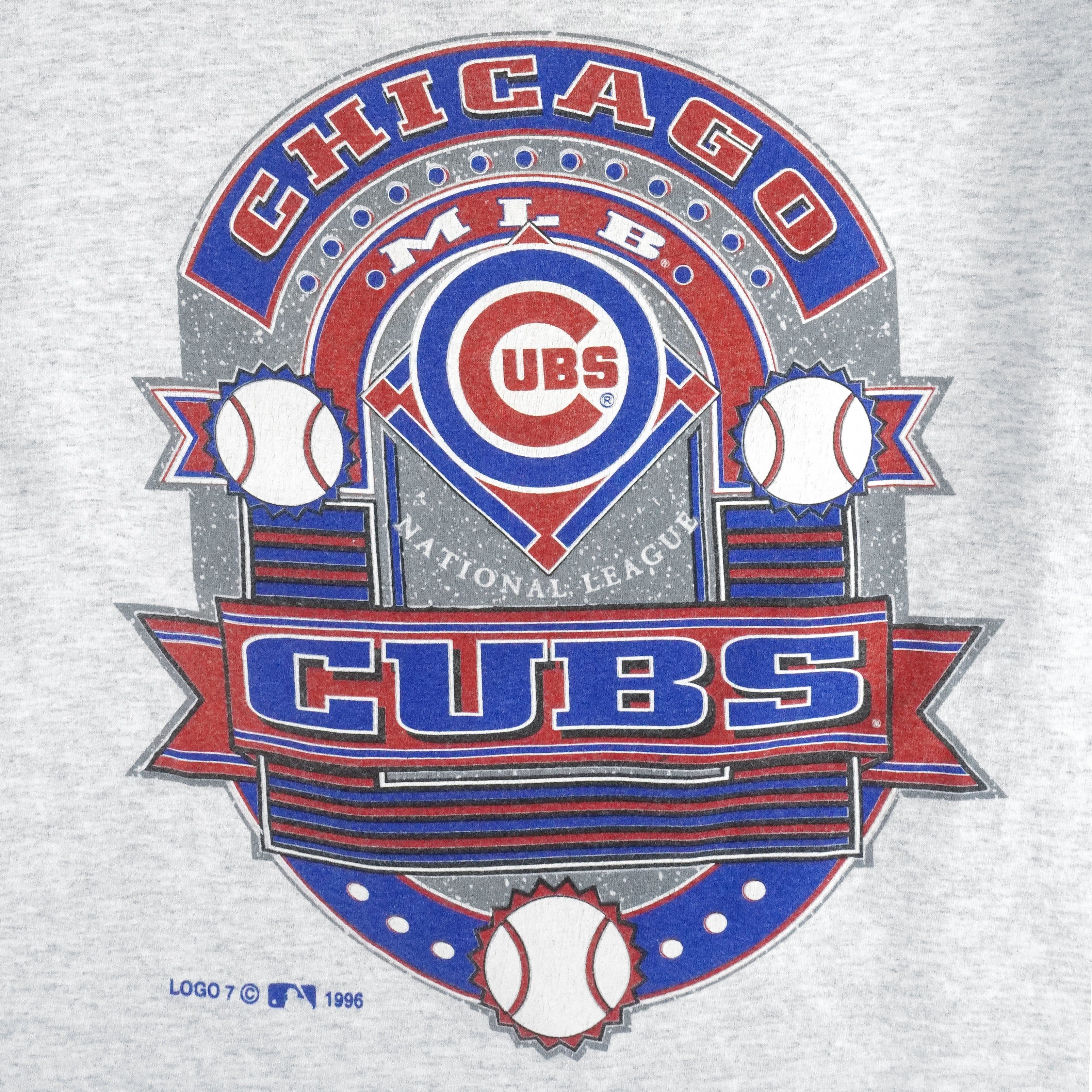 Logo 7 MLB - Chicago Cubs Stadium Single Stitch T-Shirt 1996 Size US L / EU 52-54 / 3 - 3 Thumbnail