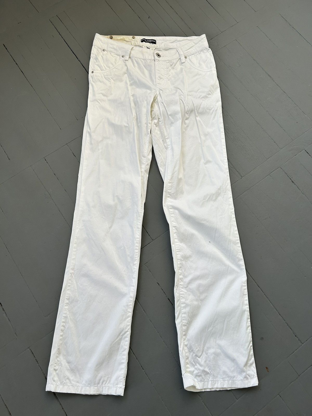 Dolce&Gabbana vintage white pants