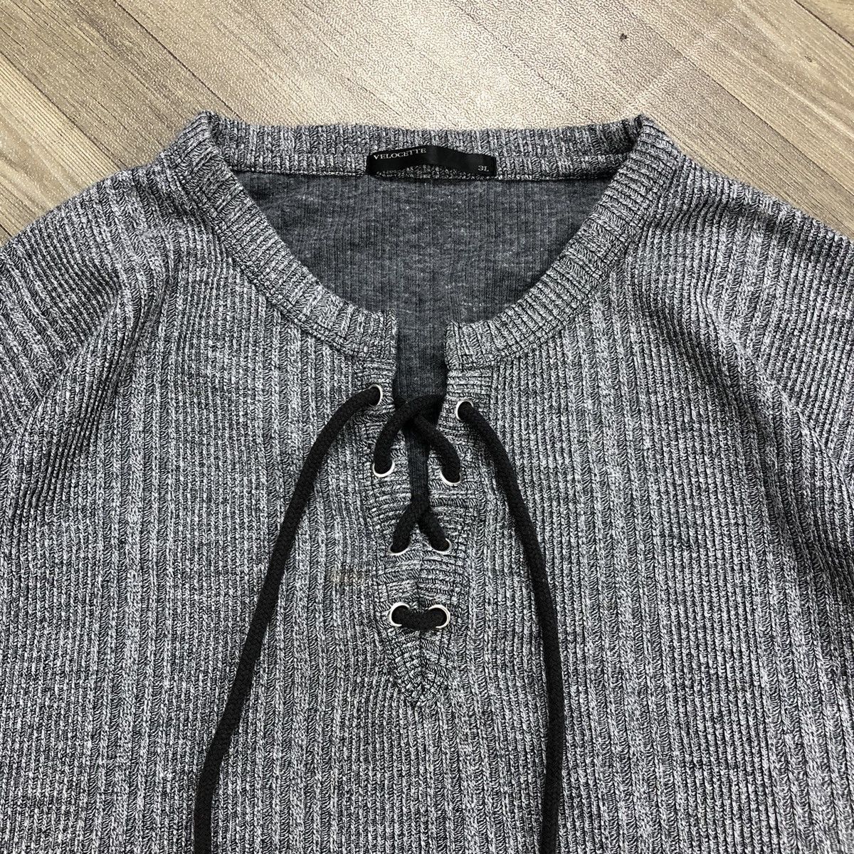 If Six Was Nine × Japanese Brand × Le Grande Bleu (L.G.B.) 2000s Velocette Double Layers Grunge Goa Lgb Long Sleeve Y2K Size US XL / EU 56 / 4 - 3 Thumbnail