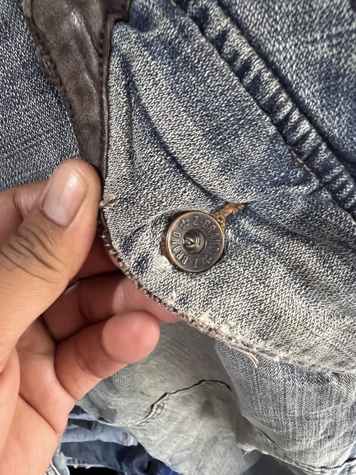 🔥Vintage Z Brand Double Knee Distressed Denim