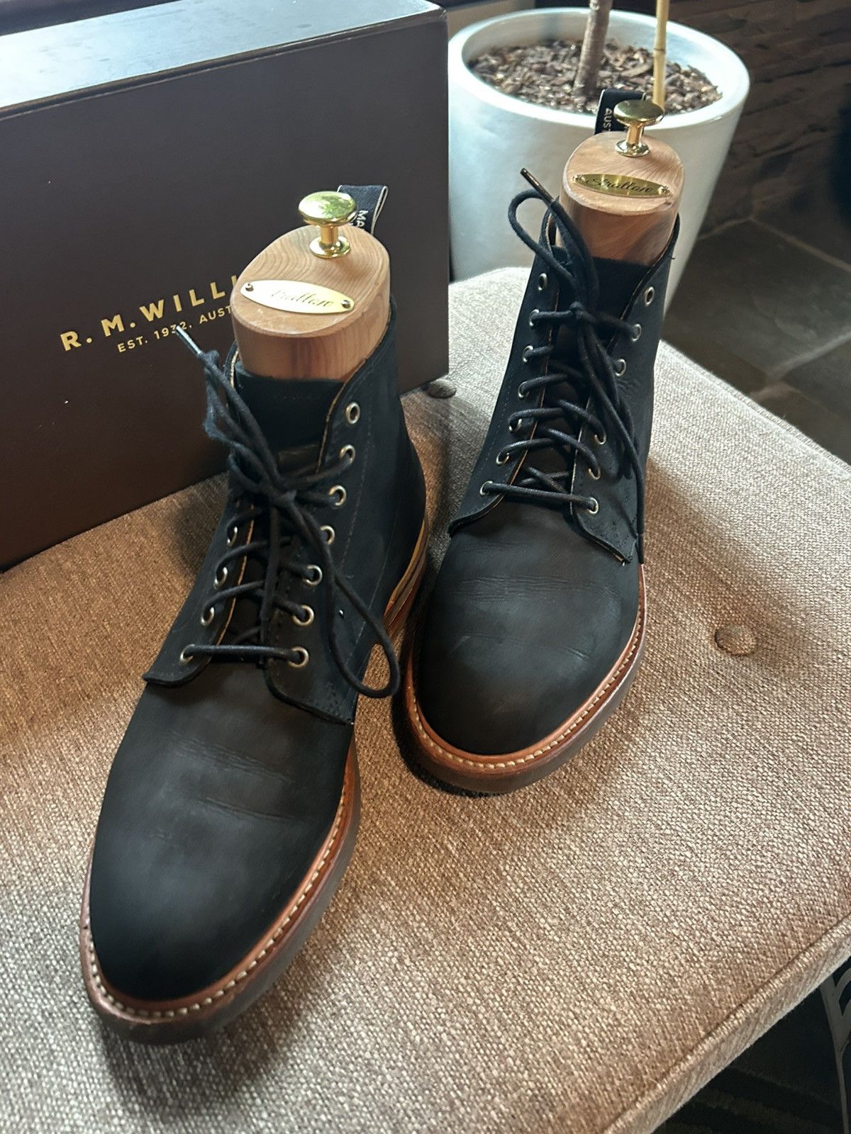 R.M. Williams R.M. Williams Mens Rickaby Leather Boots Size US 9 / EU 42 - 1 Thumbnail