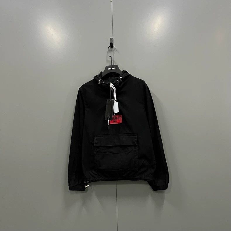 Givenchy Givenchy Black Labeled Logo Half Zip Hoodie Size US XS / EU 42 / 0 - 1 Thumbnail