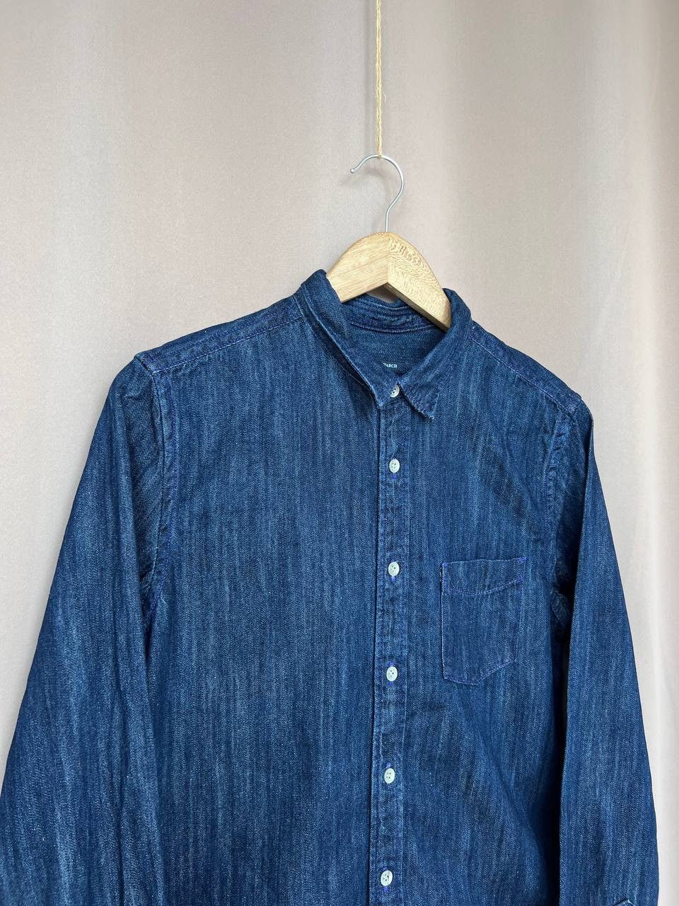 URBAN RESEARCH DOORS Urban Research Denim Button Shirt Mens Size 38 or S Japanese Size US S / EU 44-46 / 1 - 3 Thumbnail