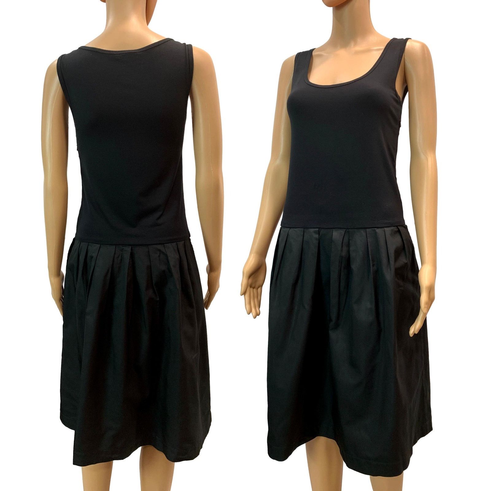 DKNY DKNY Black Tank Dress Chic Minimalist | Small Size S / US 4 / IT 40 - 3 Thumbnail