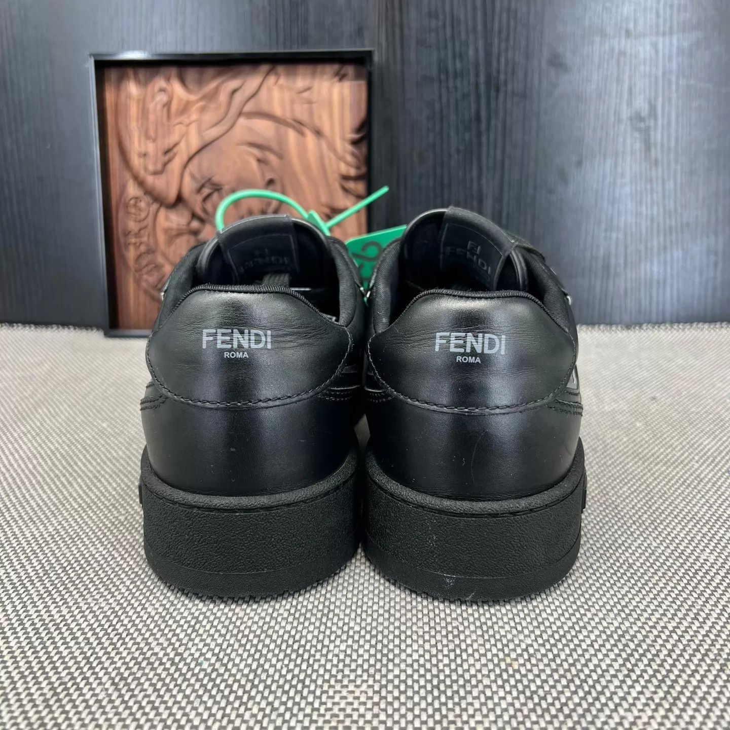 Fendi Fendi Match Black Sneaker US9/EU43 Worn Few Times Size US 10 / EU 43 - 3 Thumbnail