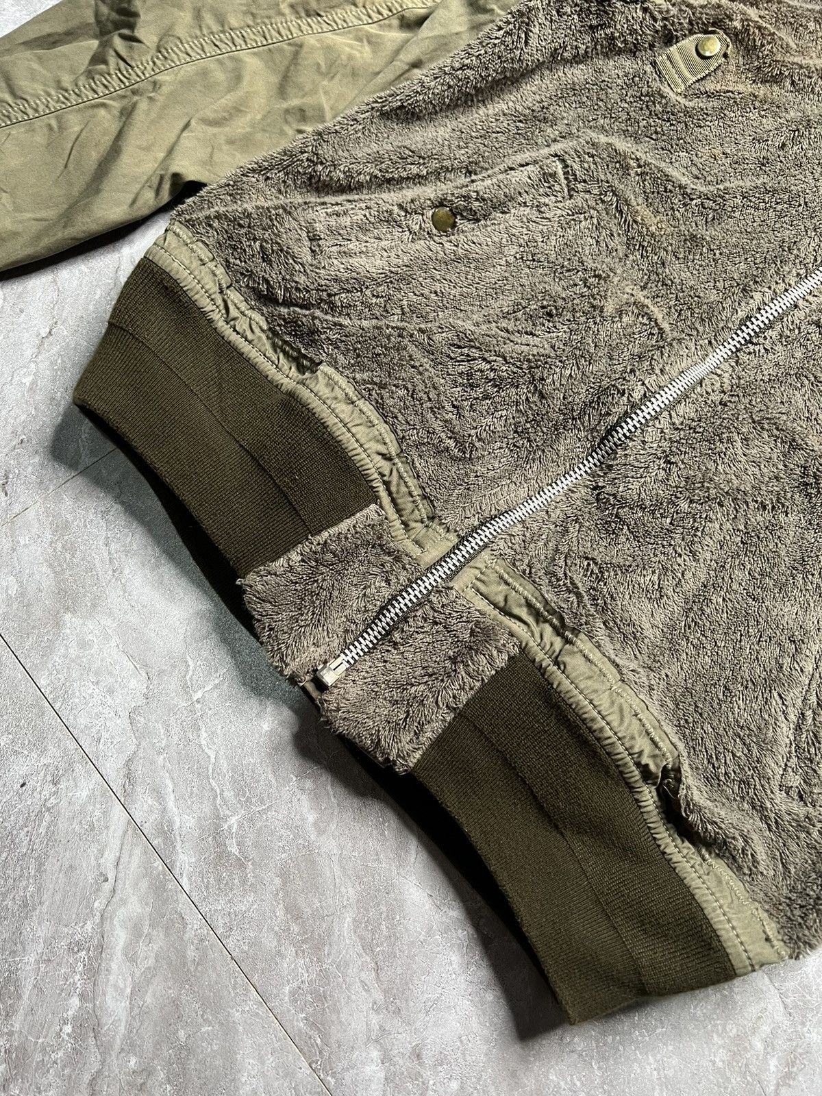 Sacai Sacai S/S 15 Reconstructed Terry cloth MA-1 Bomber Size US M / EU 48-50 / 2 - 14 Thumbnail