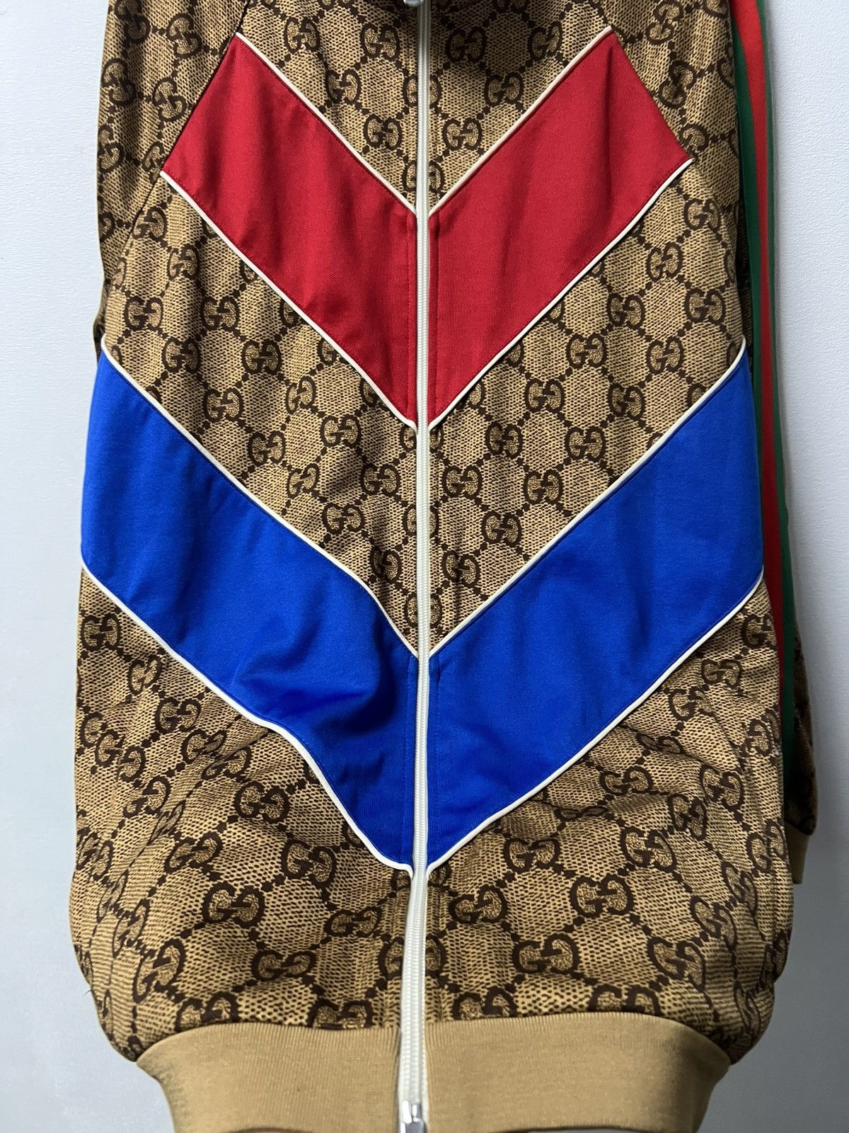 Gucci Gucci GG Monogram Cotton Full Zip Jacket Size US L / EU 52-54 / 3 - 5 Thumbnail