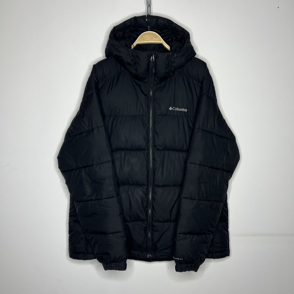 Columbia × Vintage Vintage Columbia outdoor Omni-Heat puffer black jacket Size US XL / EU 56 / 4 - 1 Thumbnail
