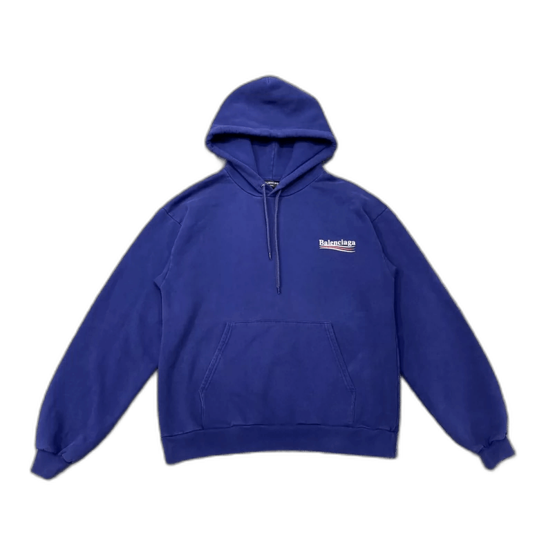 Balenciaga Balenciaga Hooded Sweatshirt with Logo-2505 Size US S / EU 44-46 / 1 - 1 Thumbnail