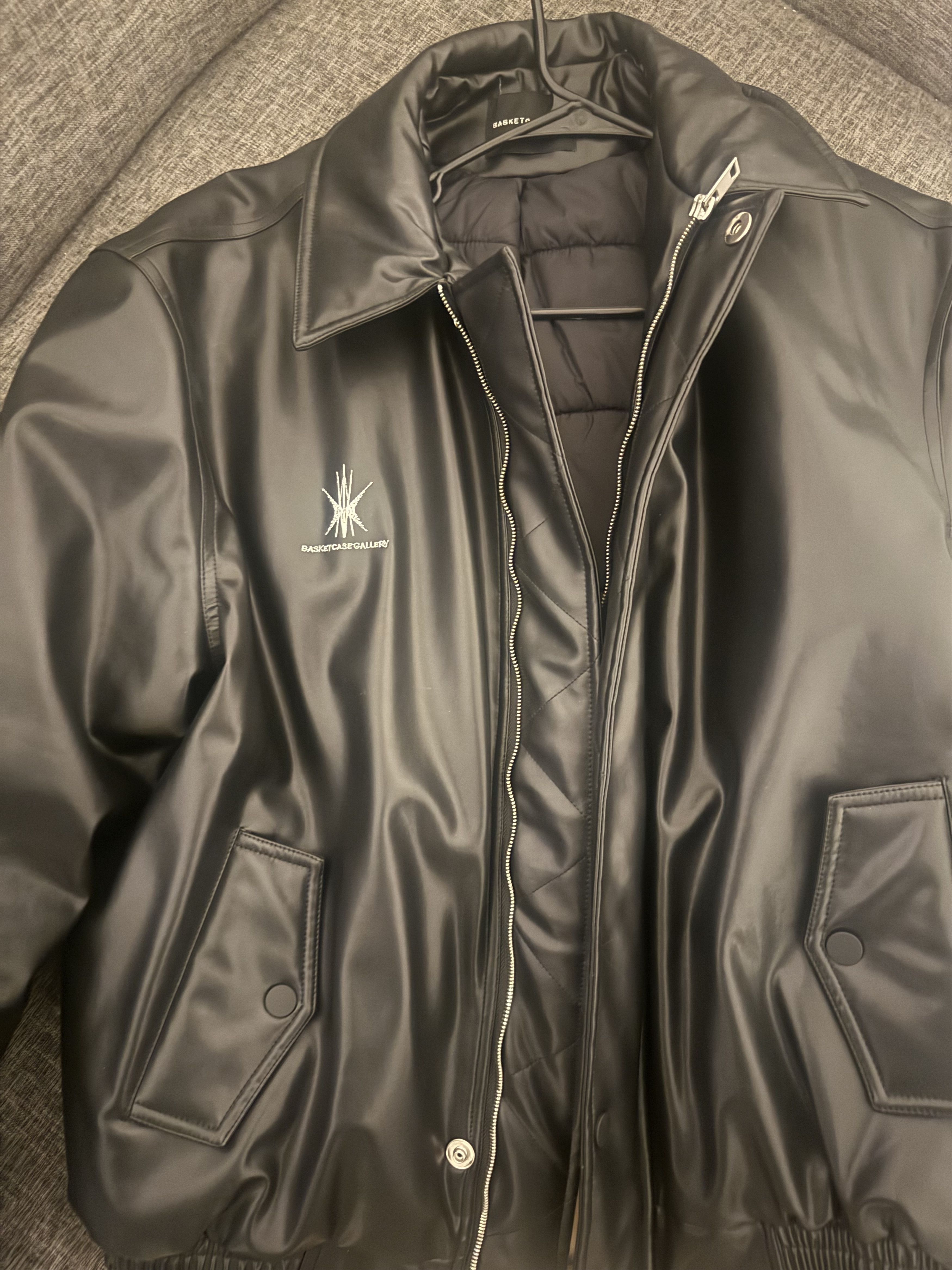 basketcase gallery Basketcase Gallery FLIGHT, pleather jacket Size XL Size US XL / EU 56 / 4 - 2 Thumbnail