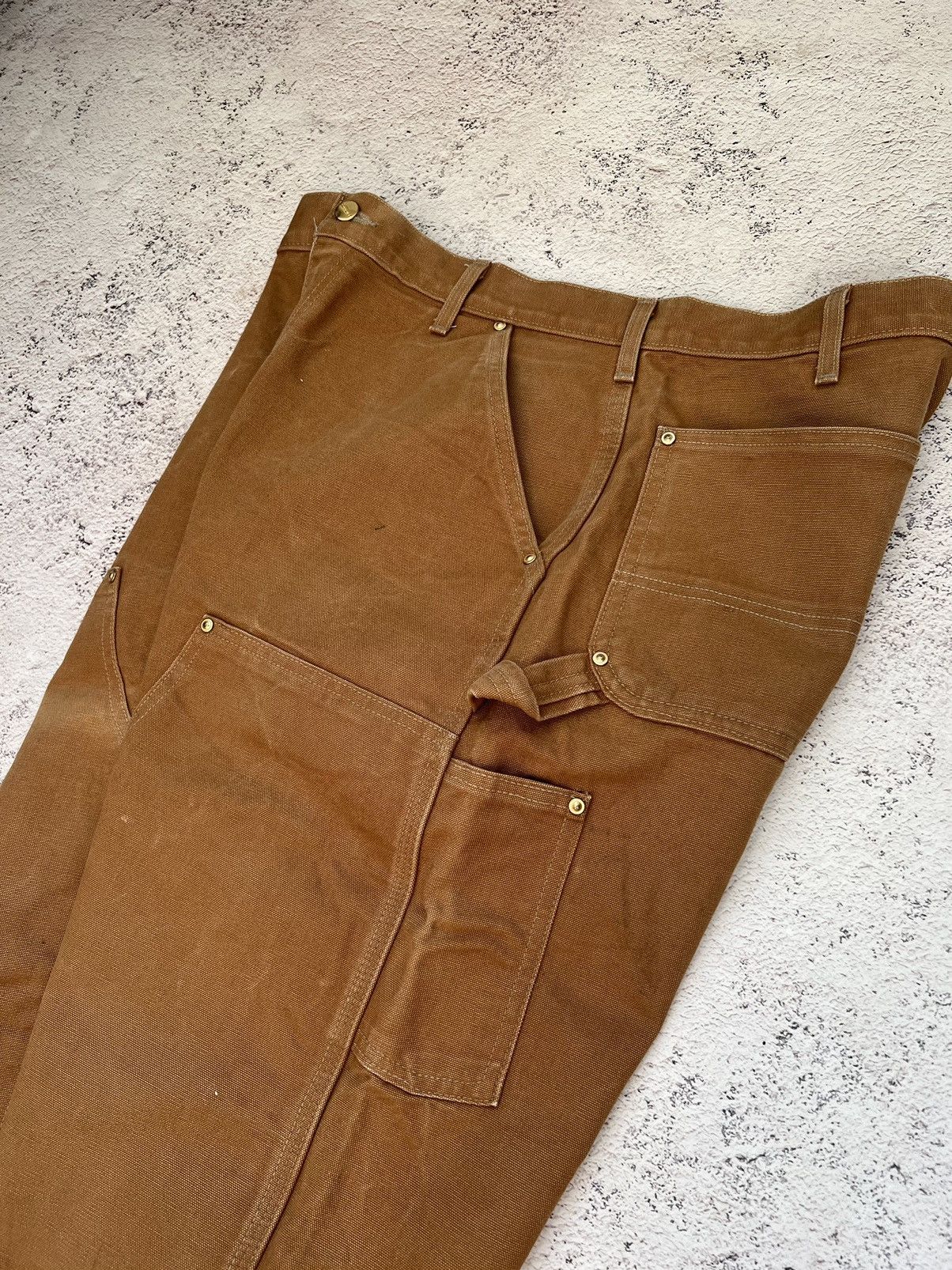 Carhartt × Vintage 125 Year Anniversary Double Knee Carhartt work pants Size US 36 / EU 52 - 12 Thumbnail
