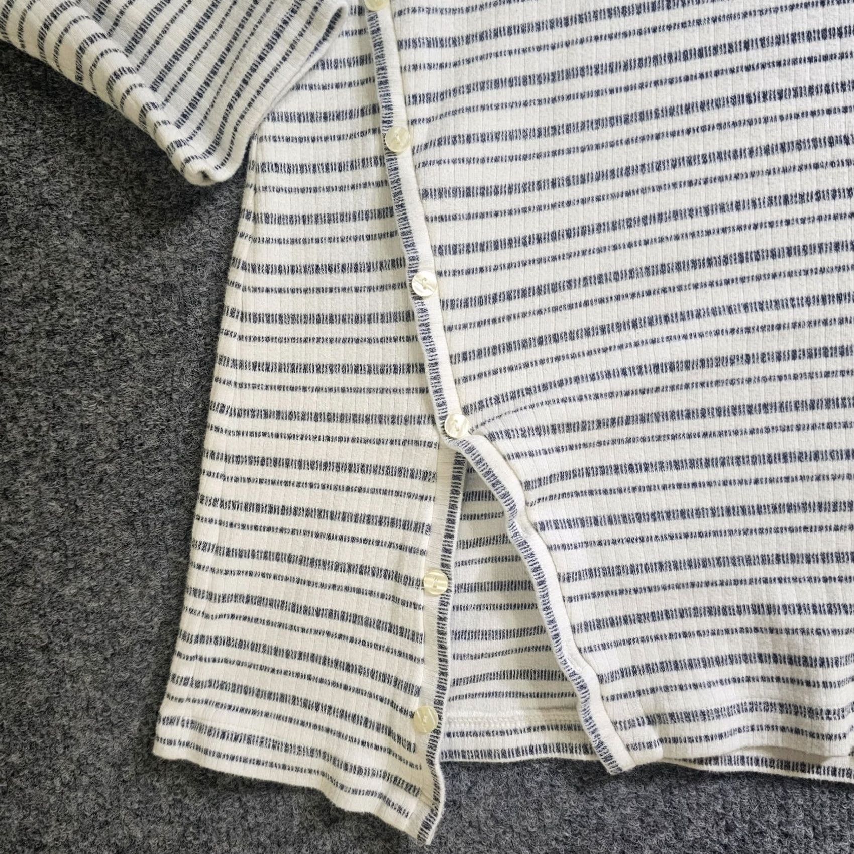 Vintage Chico'S Womens Oversized Rib Knit Tunic - Striped - XL Size XL / US 12-14 / IT 48-50 - 5 Thumbnail