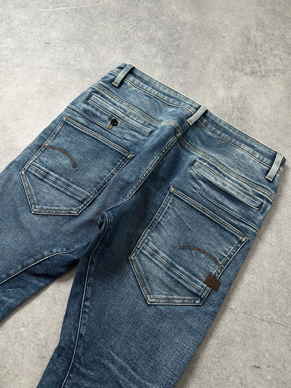 G-Star D-STAQ 3D Super Slim G star-Raw jeans mens 33/32 Size US 32 / EU 48 - 4 Thumbnail