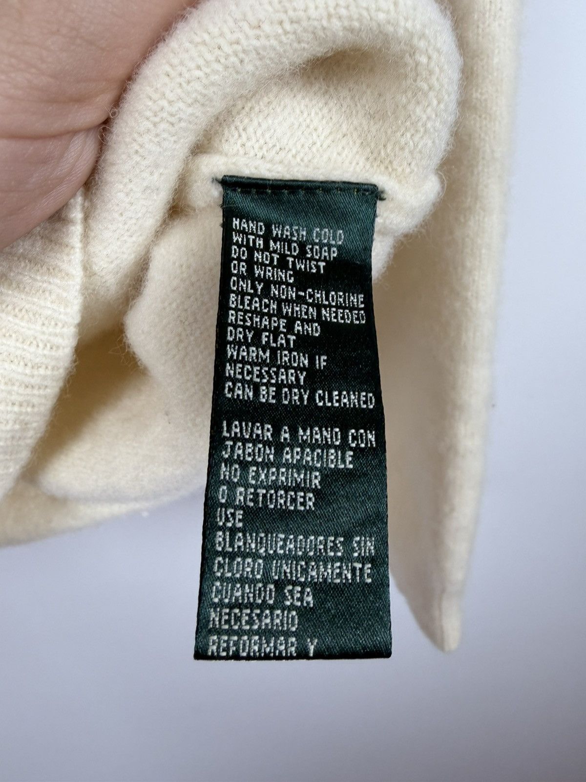Lauren Ralph Lauren Rare Ralph Lauren Ski Family Scene Lambswool Sweater Size L / US 10 / IT 46 - 4 Thumbnail